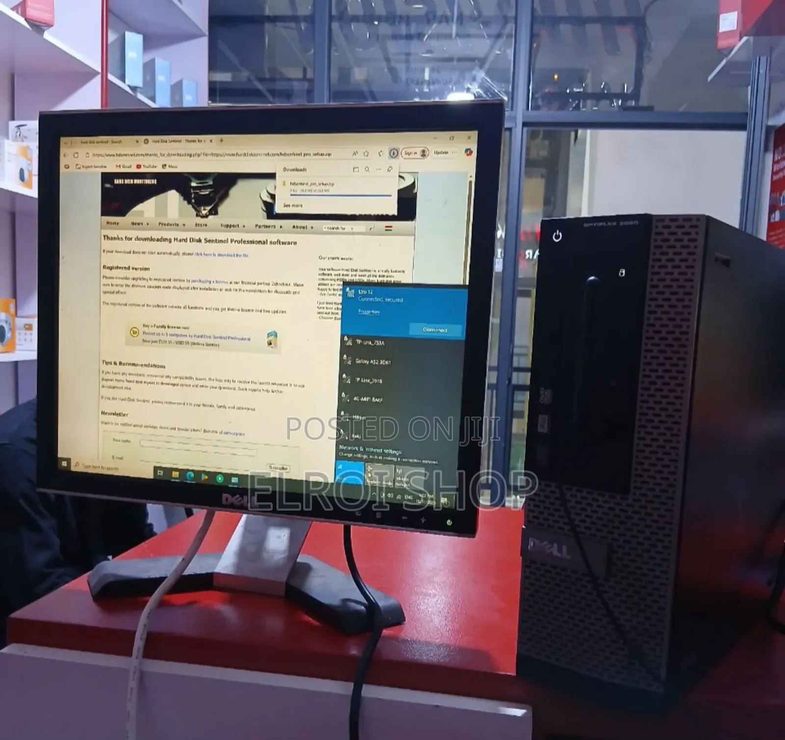 Desktop Computer Dell OptiPlex 3020 4GB Intel Core i3 HDD 500GB