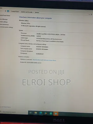 Desktop Computer Dell OptiPlex 3020 4GB Intel Core i3 HDD 500GB