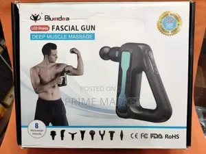 Photo - Massage Gun With 8 Heads 32 Speed for Full Body Deep Muscle Massage