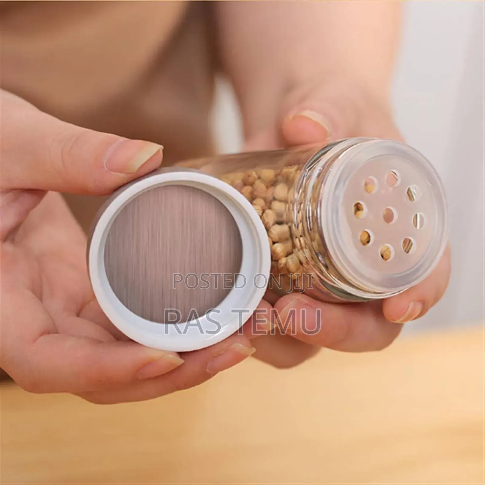 12 PCS Rotating Spice Jar Carousel