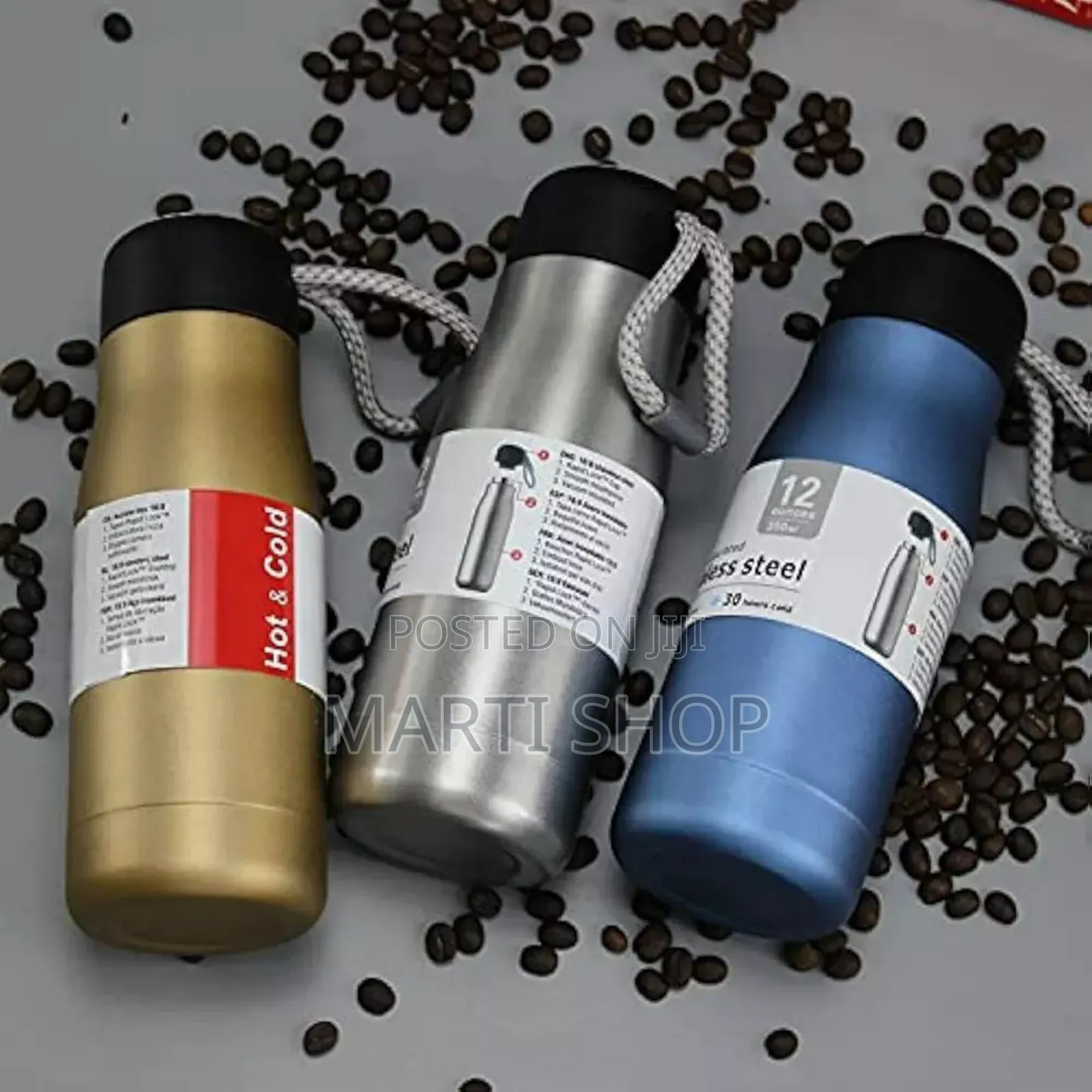 Stainless Steel Vacuum-Insulated Water Bottles