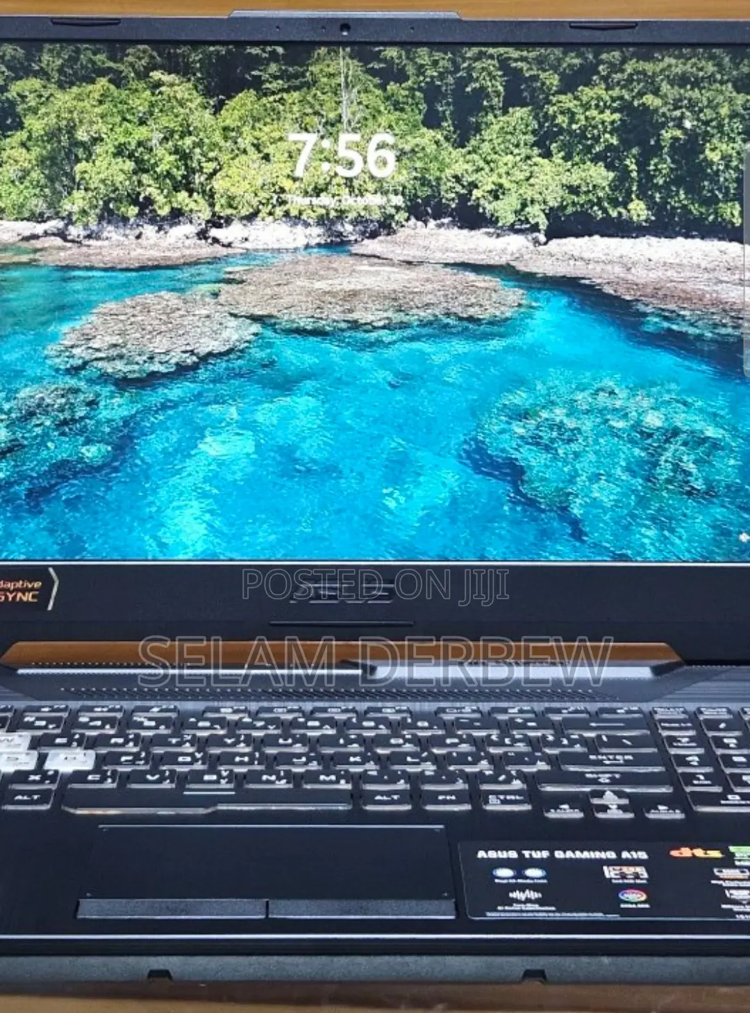 New Laptop Asus TUF Gaming A15 8GB AMD Ryzen 7 SSD 512GB