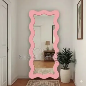 Photo - Pink Frame Mirror