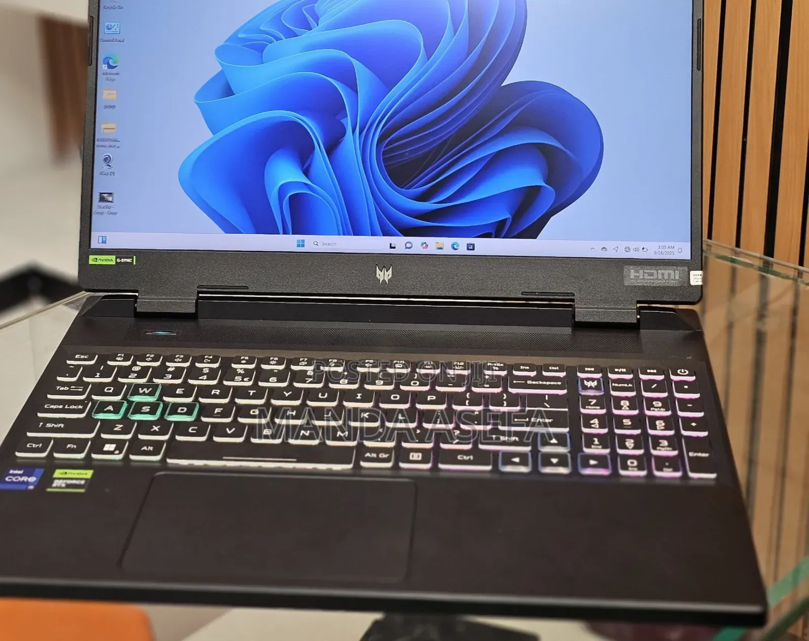 New Laptop Acer Predator Helios Neo 16 16GB Intel Core I9 SSD 1T