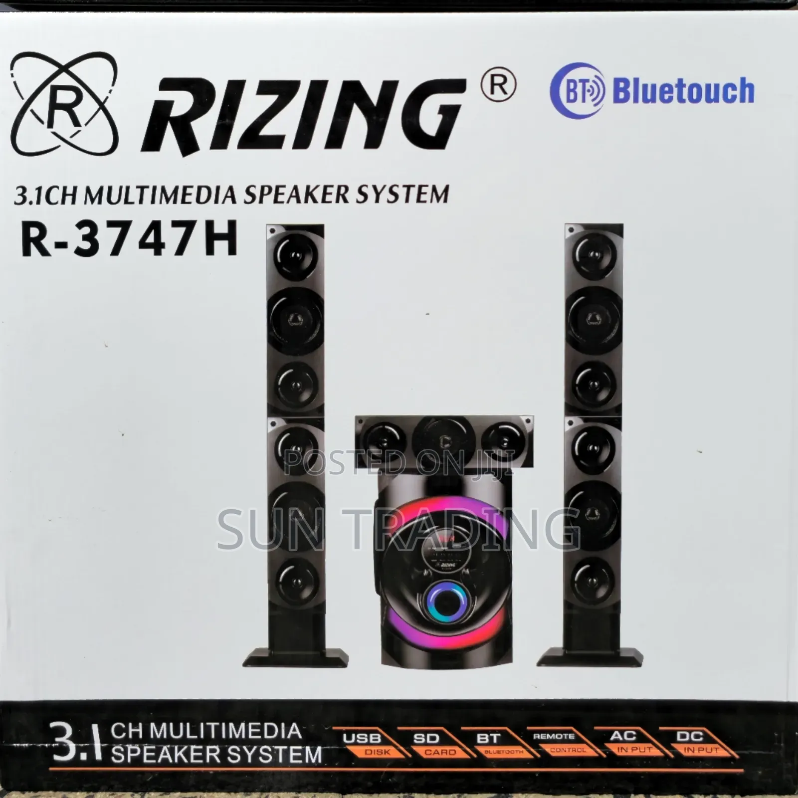 Rizing 3.1 Home Theatre Multimedia Speaker | 3747