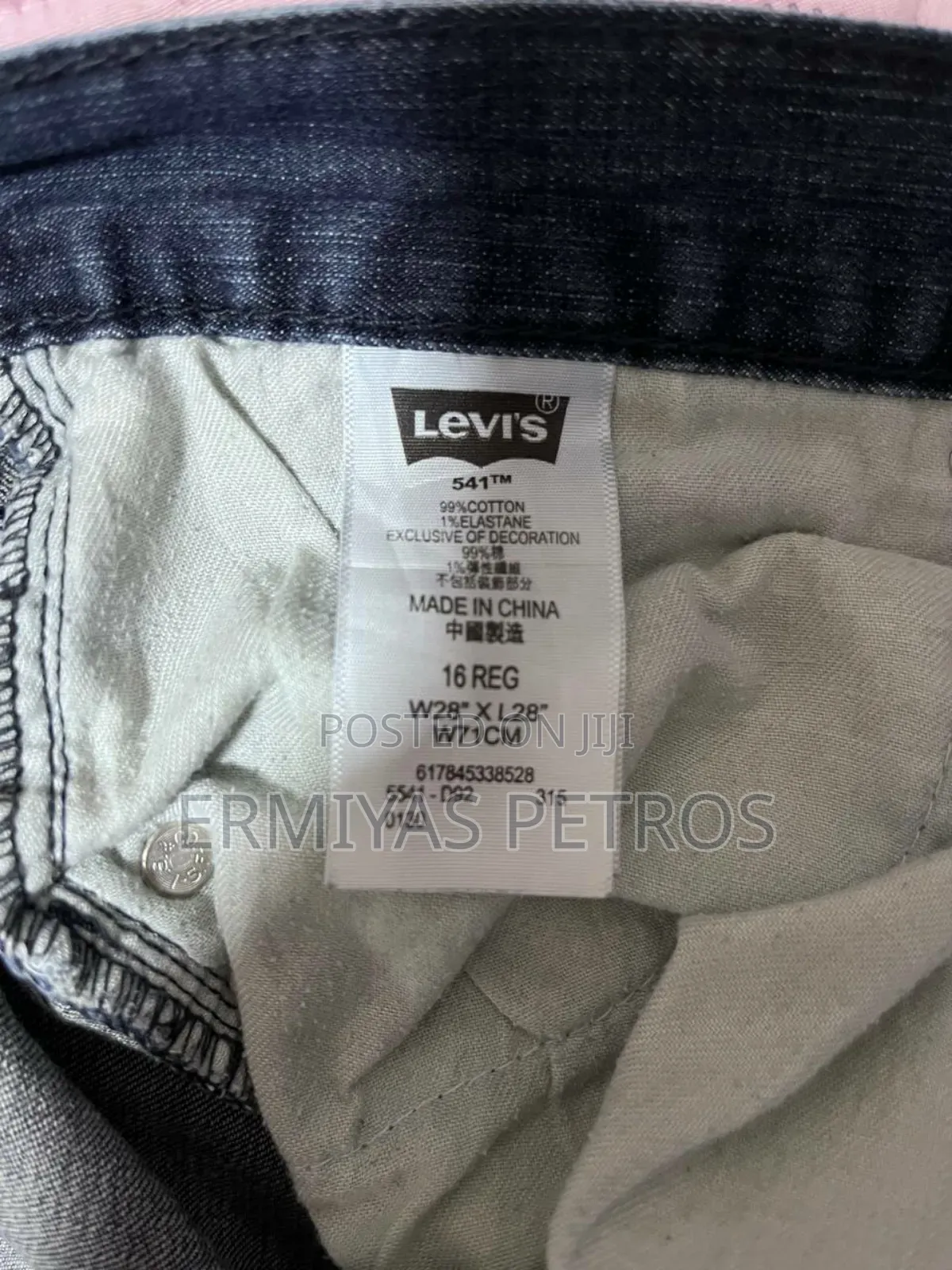 Levi’S 541 Athletic Fit Blue Jeans