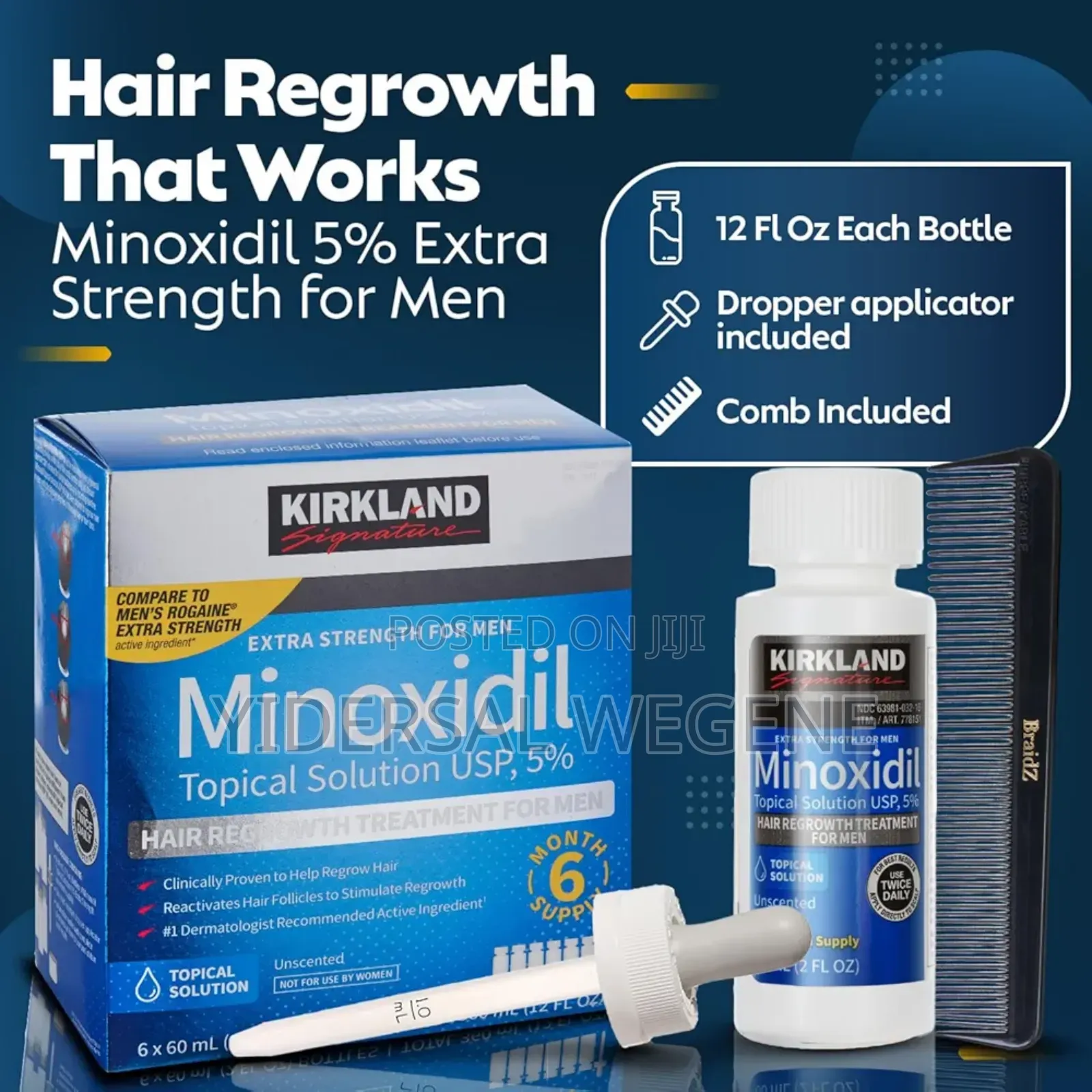 Minoxidil Hair Gowth