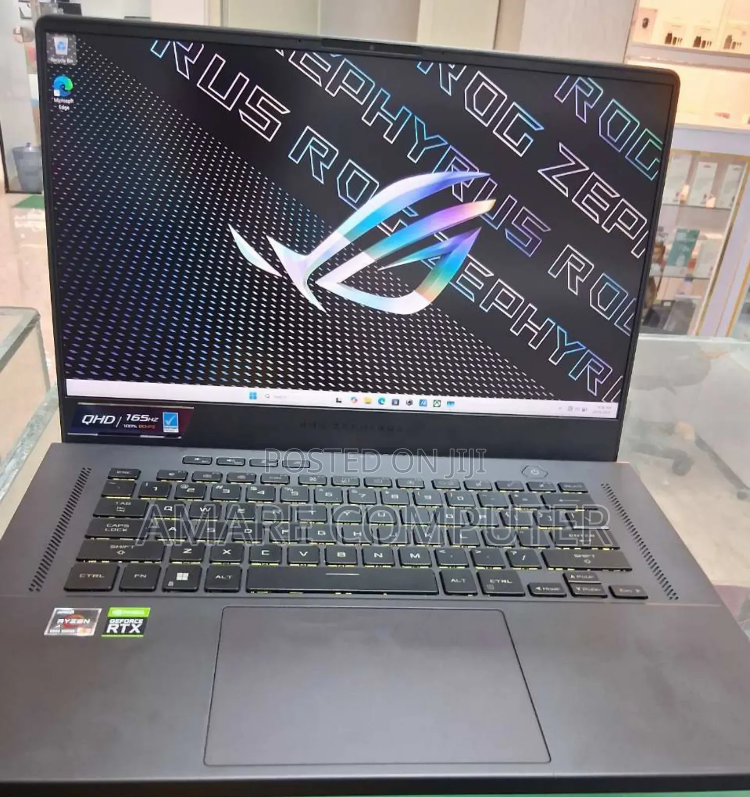 New Laptop Asus ROG Zephyrus G15 16GB AMD Ryzen 9 SSD 512GB