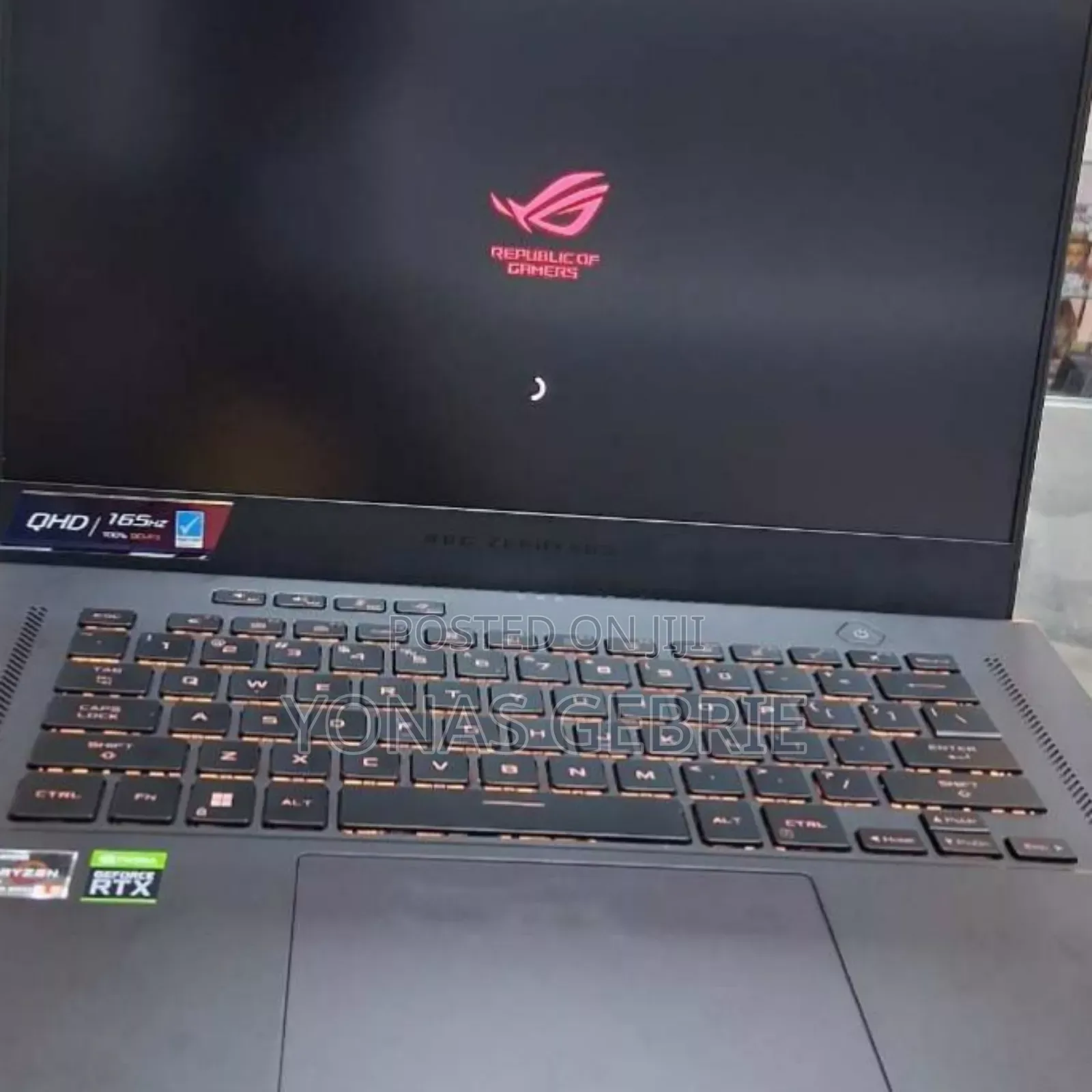 New Laptop Asus 16GB AMD Ryzen 9 SSD 512GB