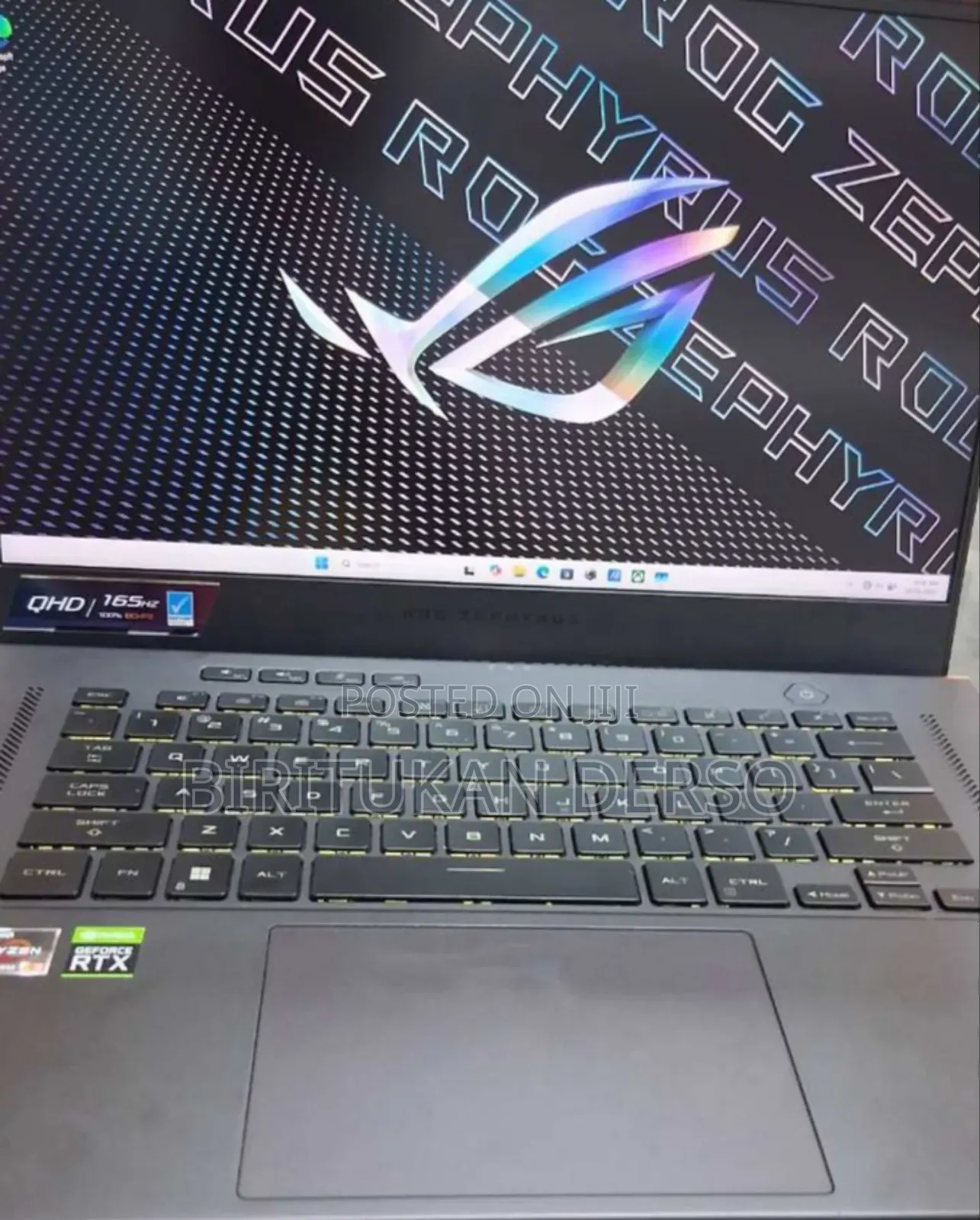 New Laptop Asus ROG Zephyrus G15 16GB AMD Ryzen 9 SSD 512GB