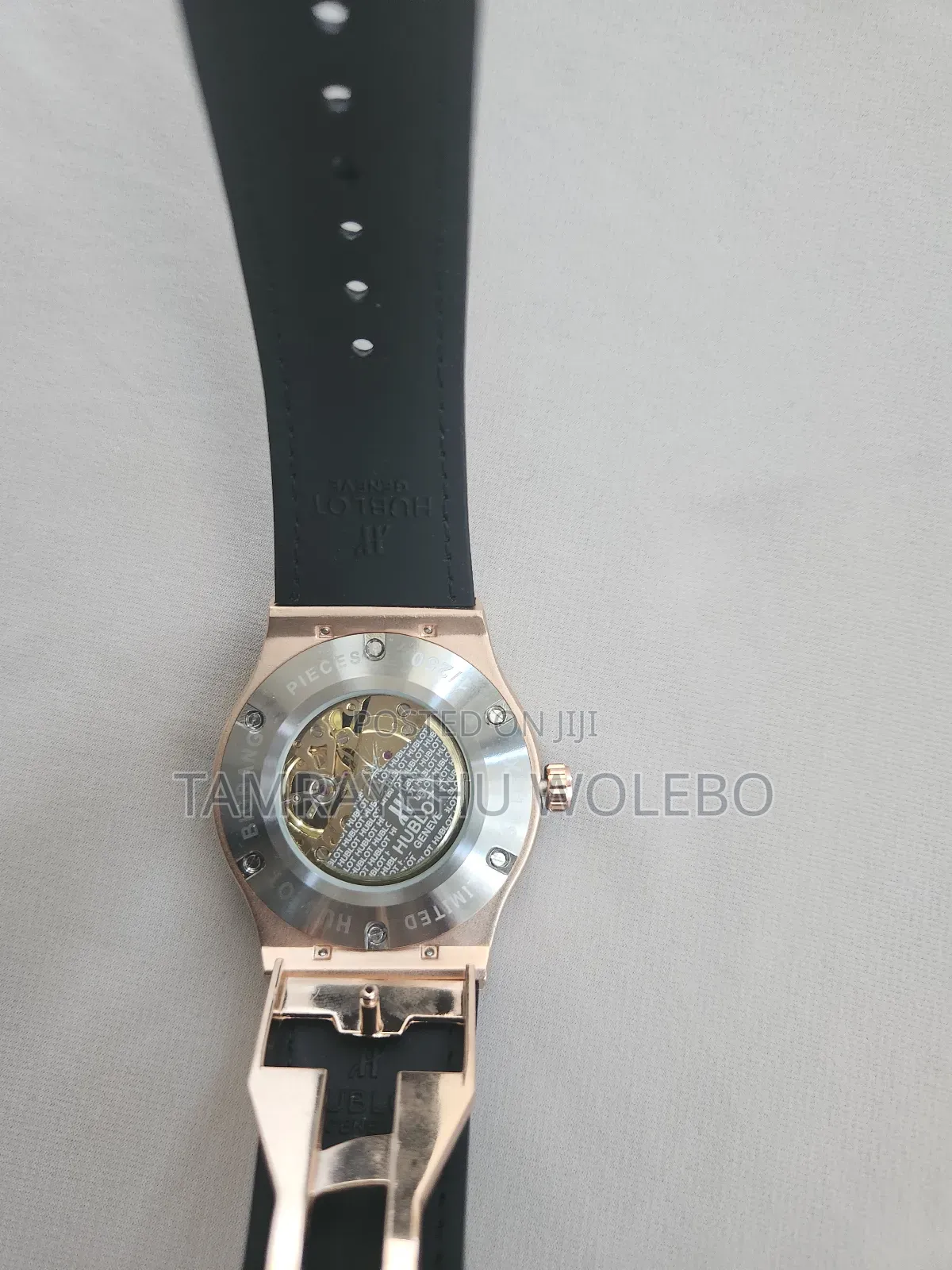 Hublot Geneve Skeleton Watch