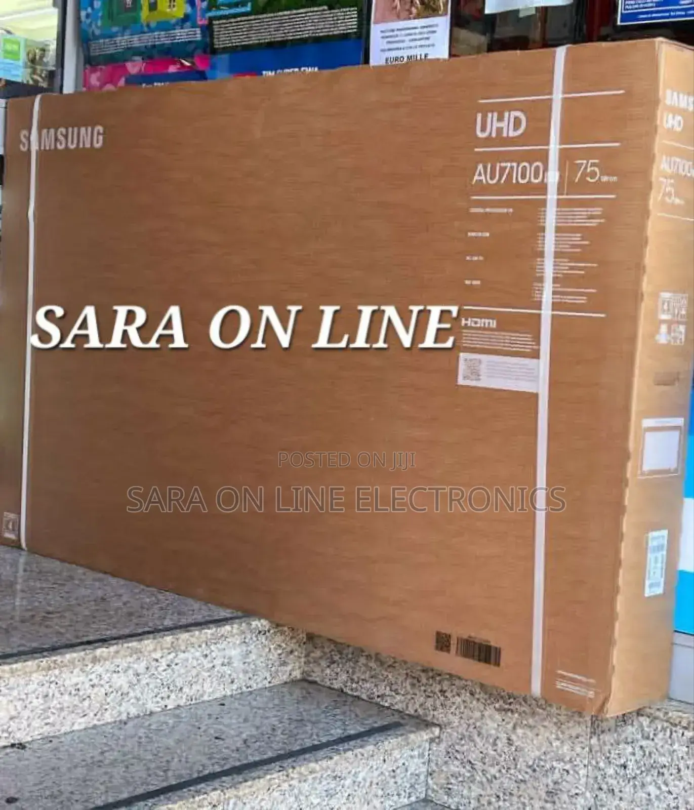 Samsung 75" Uhd Tv New Model ■Free Delivery