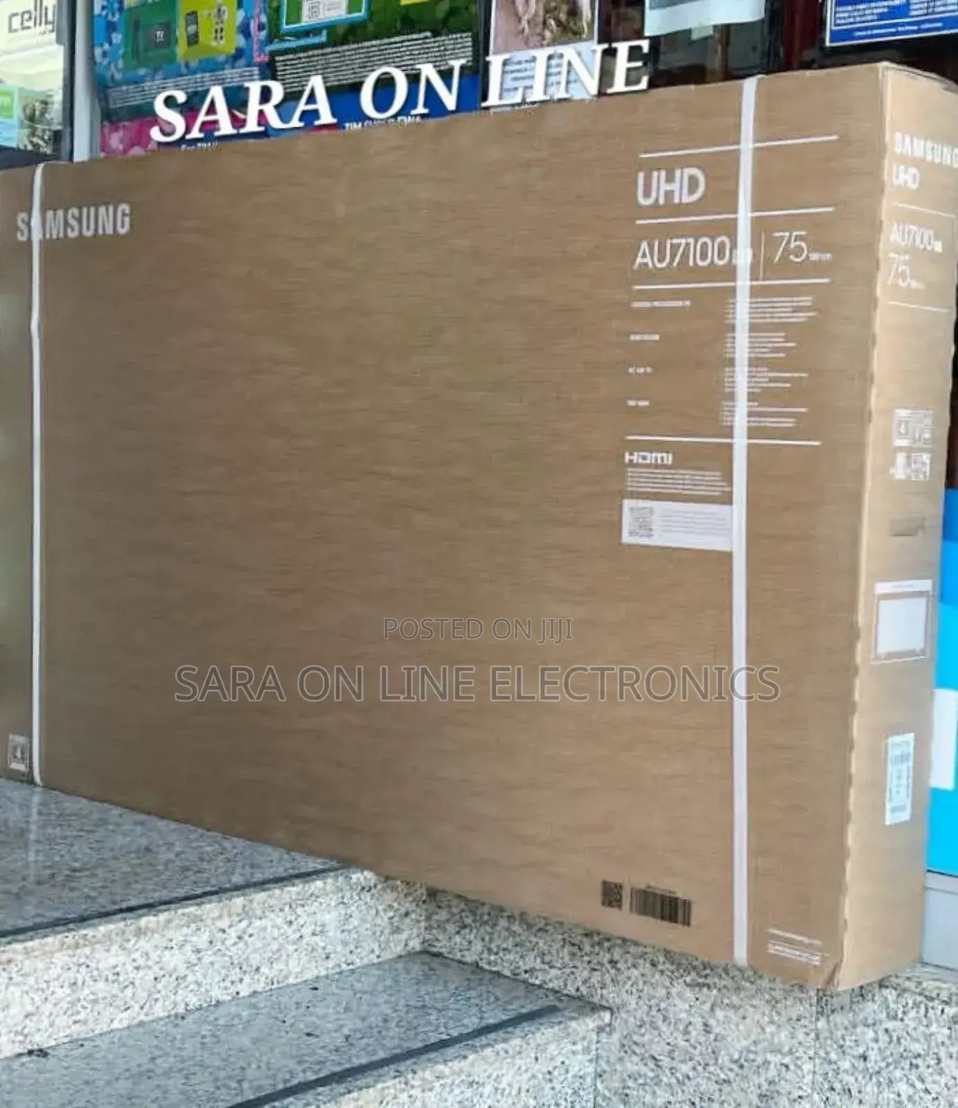 Samsung 75" Uhd Tv New Model ■Free Delivery