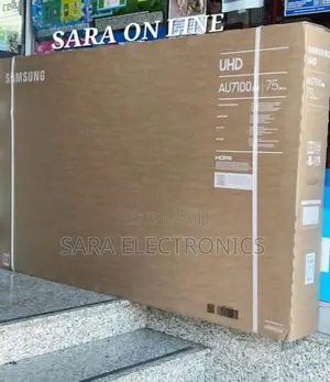 Samsung 75" Uhd Tv New Model ■Free Delivery