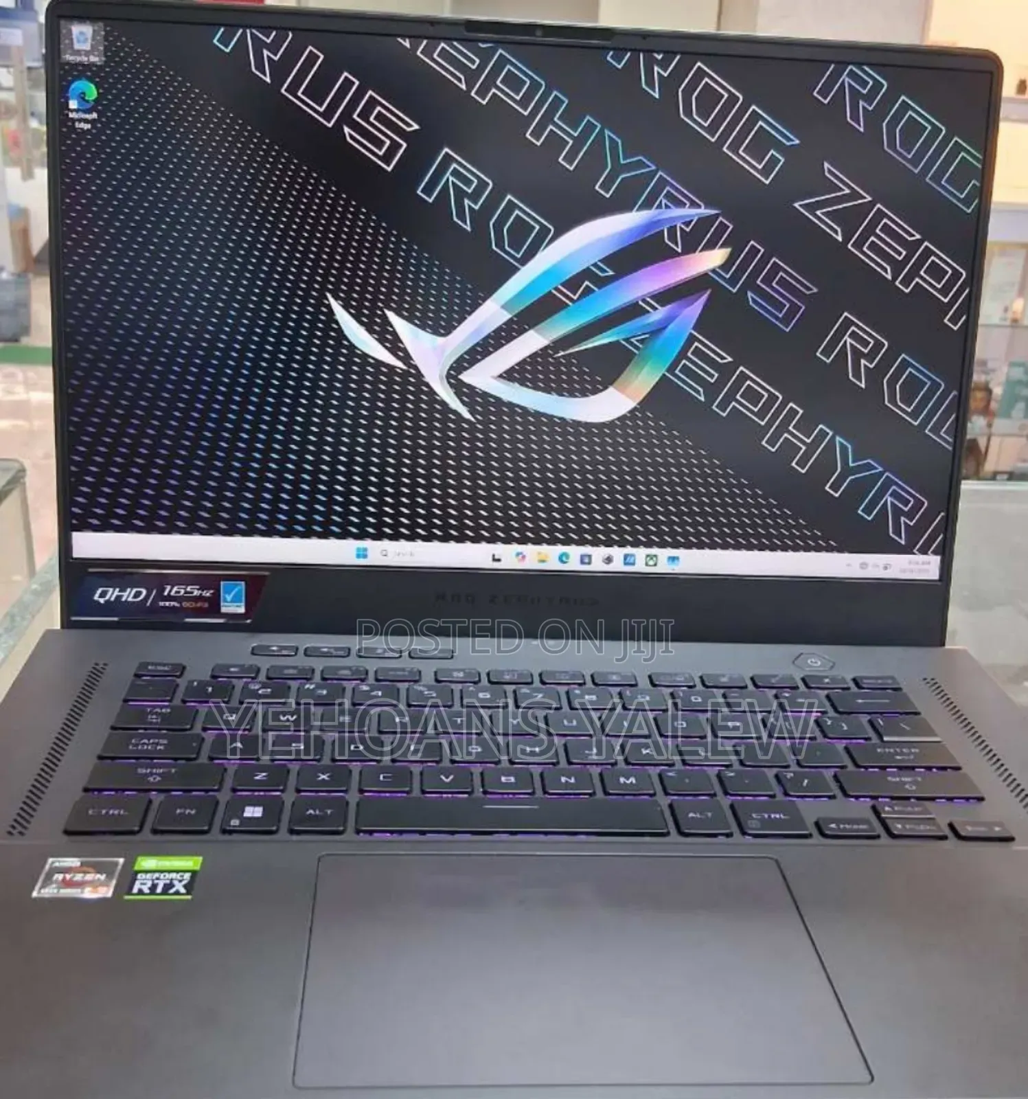 New Laptop Asus ROG Zephyrus G15 16GB AMD Ryzen 9 SSD 512GB