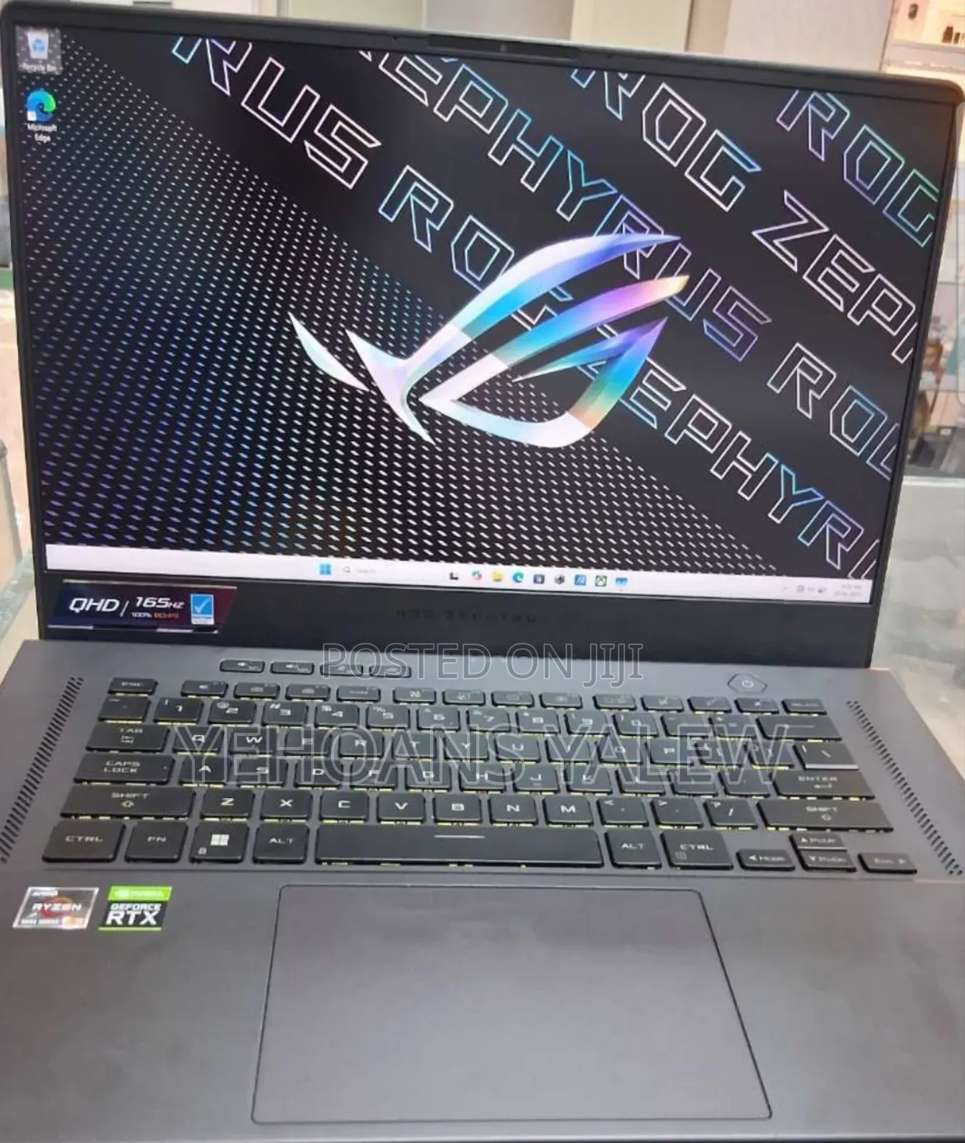 New Laptop Asus ROG Zephyrus G15 16GB AMD Ryzen 9 SSD 512GB