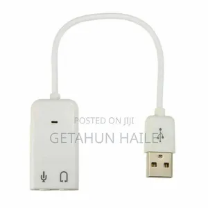 Photo - Usb Virtual 7.1 Channel Audio Sound Card Adapter