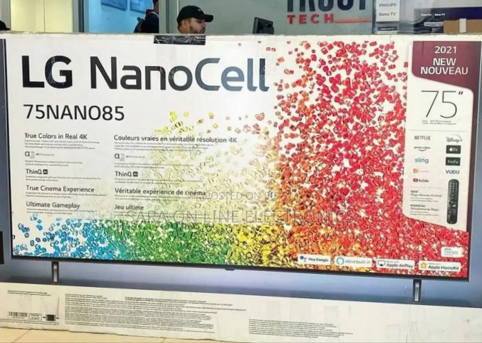 ♤♤Lg 75" Nano Cell Webos Tv □Free Delivery