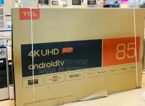 ○●Tcl 85" Android Uhd Tv New Model Free Delivery