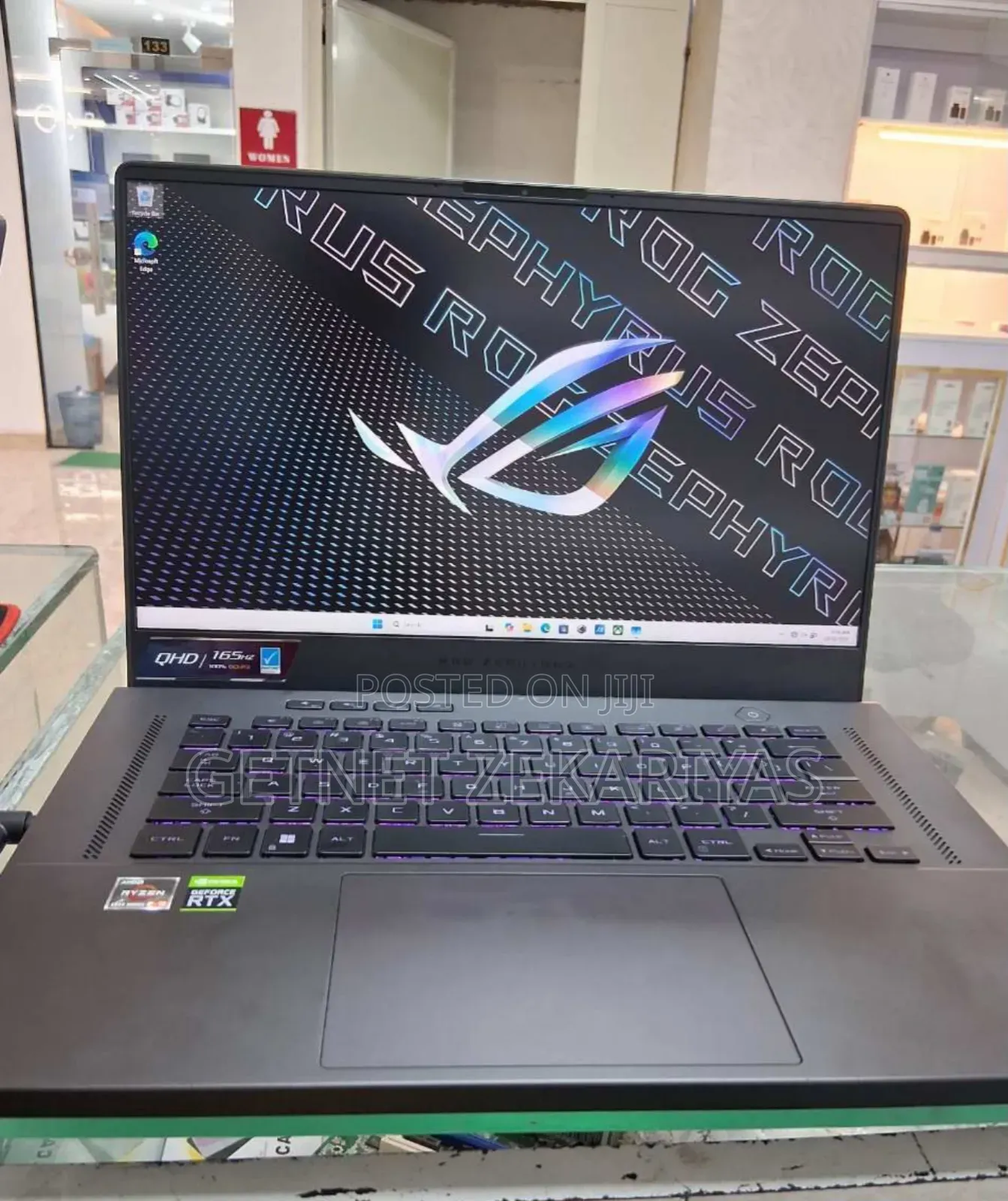 New Laptop Asus ROG Zephyrus G16 16GB AMD Ryzen 9 SSD 512GB