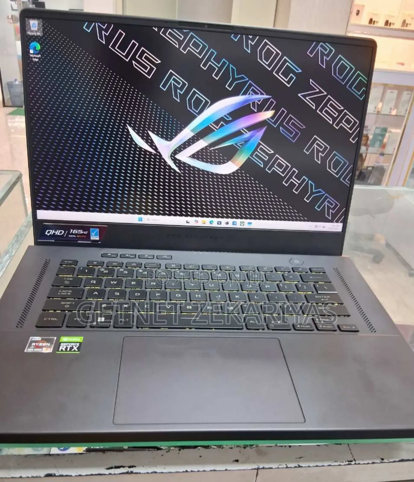New Laptop Asus ROG Zephyrus G16 16GB AMD Ryzen 9 SSD 512GB