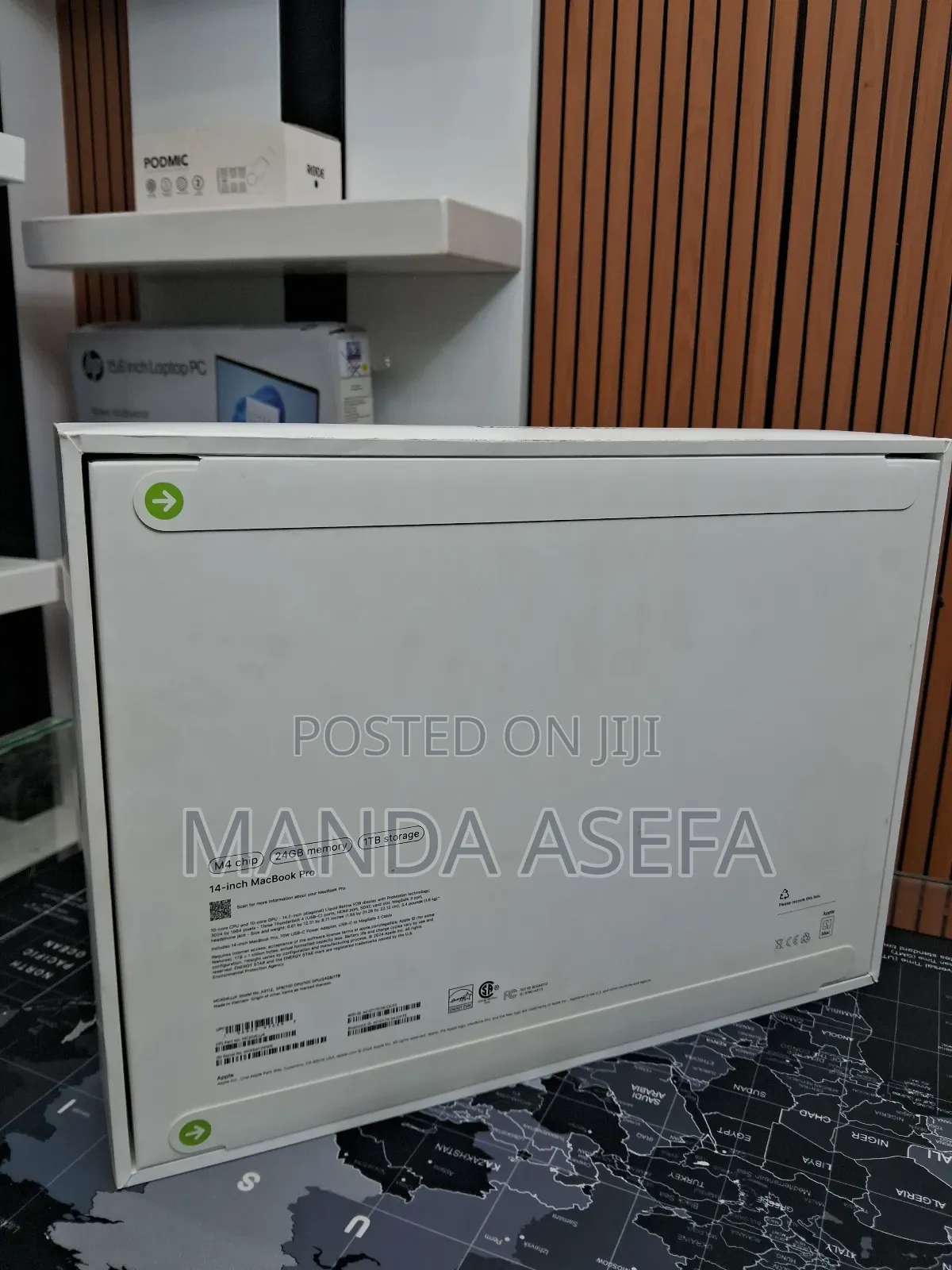 New Laptop Apple MacBook Pro 24GB Apple M4 SSD 1T