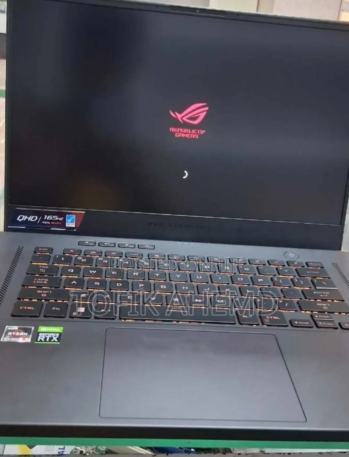 New Laptop Asus ROG Zephyrus G15 16GB Intel Core Ultra 9 SSD 512GB
