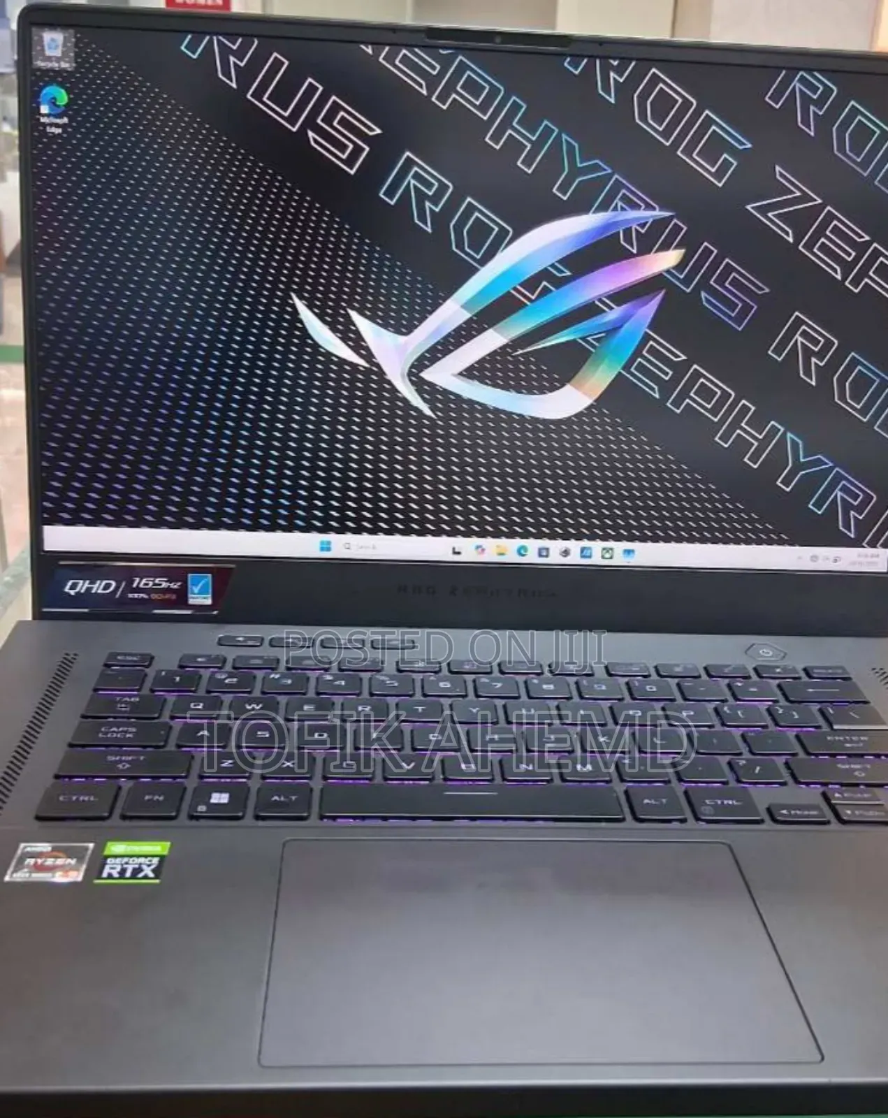 New Laptop Asus ROG Zephyrus G15 16GB Intel Core Ultra 9 SSD 512GB