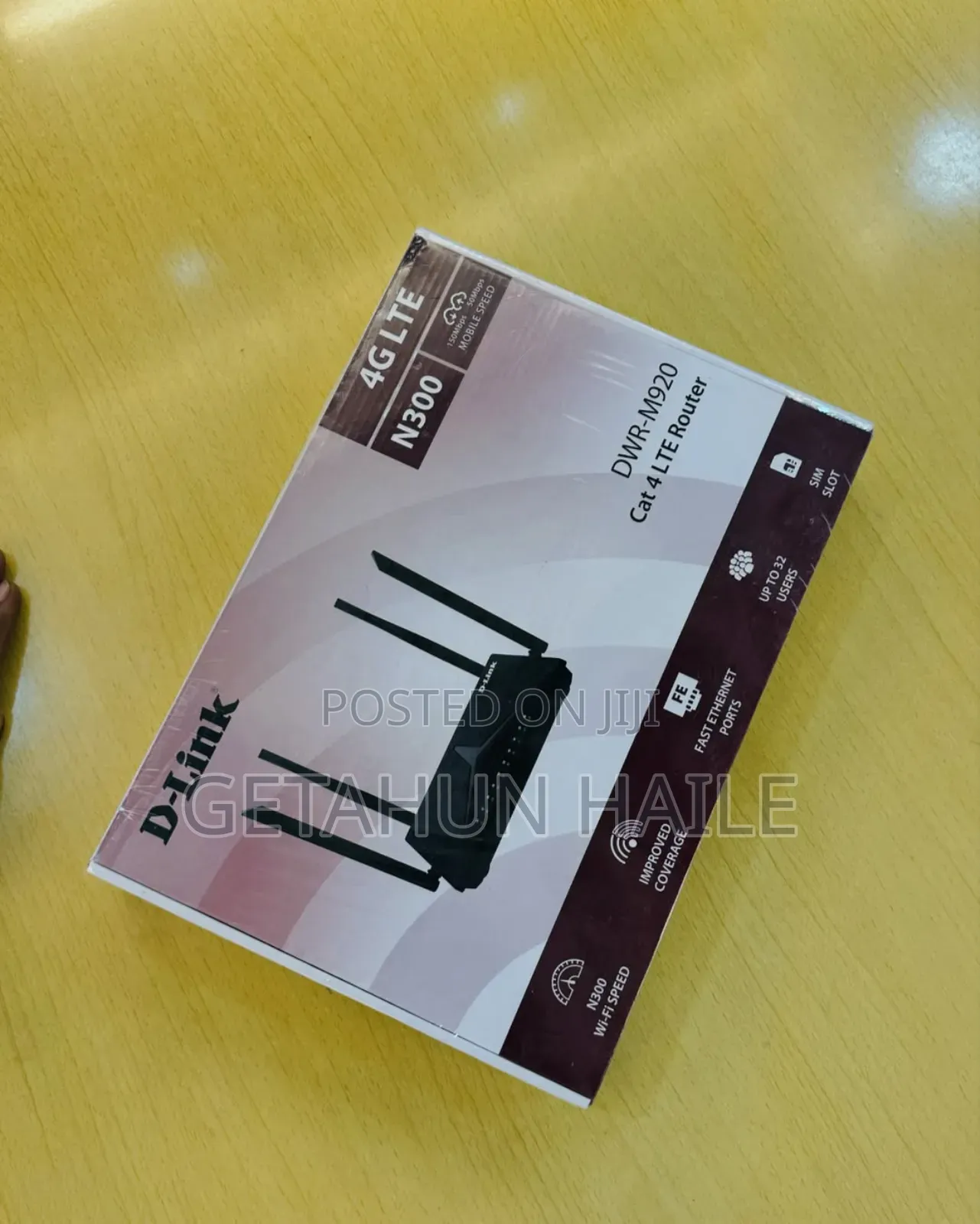 D-Link 4g Lte With 4 Antenna