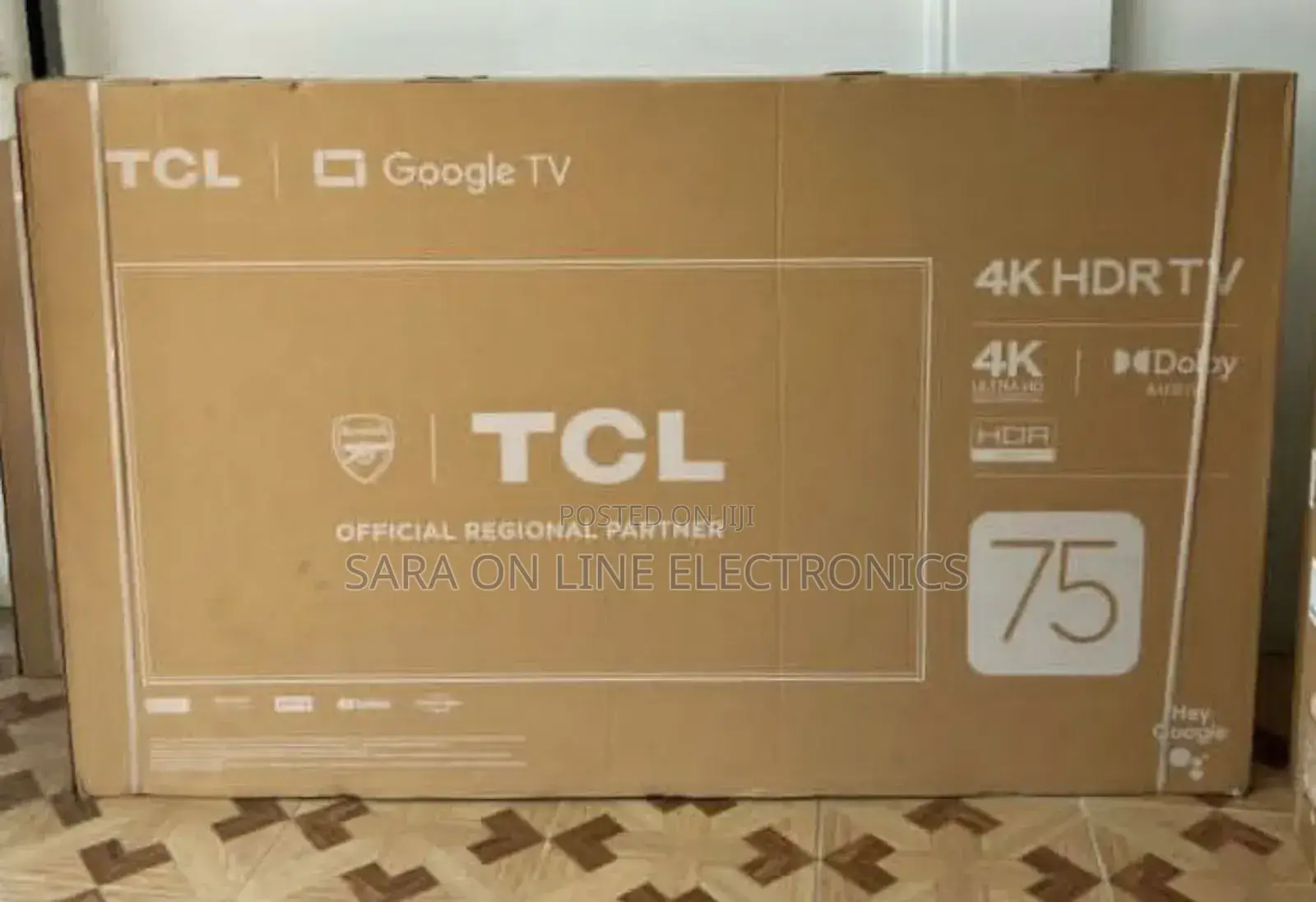 >>Tcl 75" Qled Tv New 2025 Free Delivery