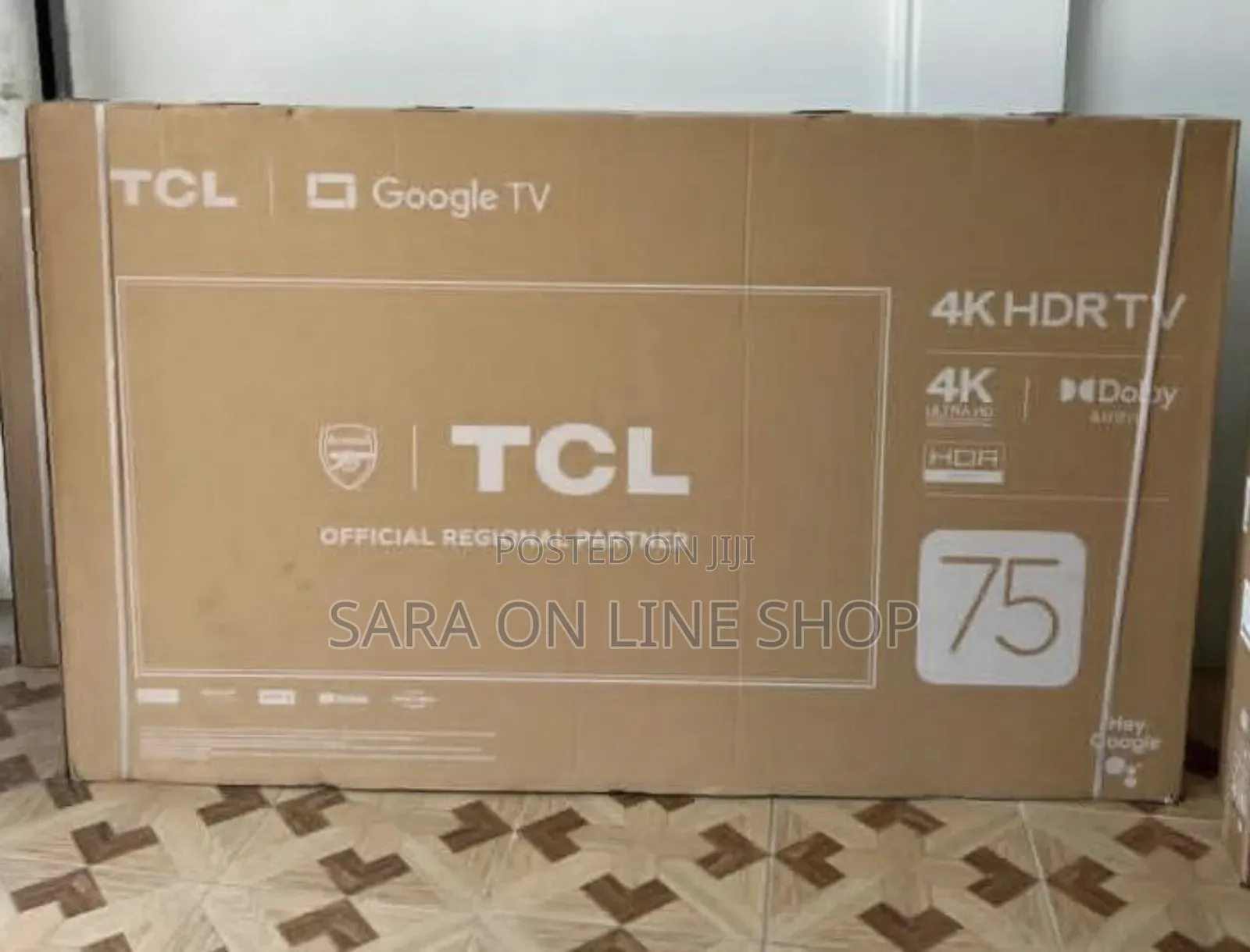 >>Tcl 75" Qled Tv New 2025 Free Delivery
