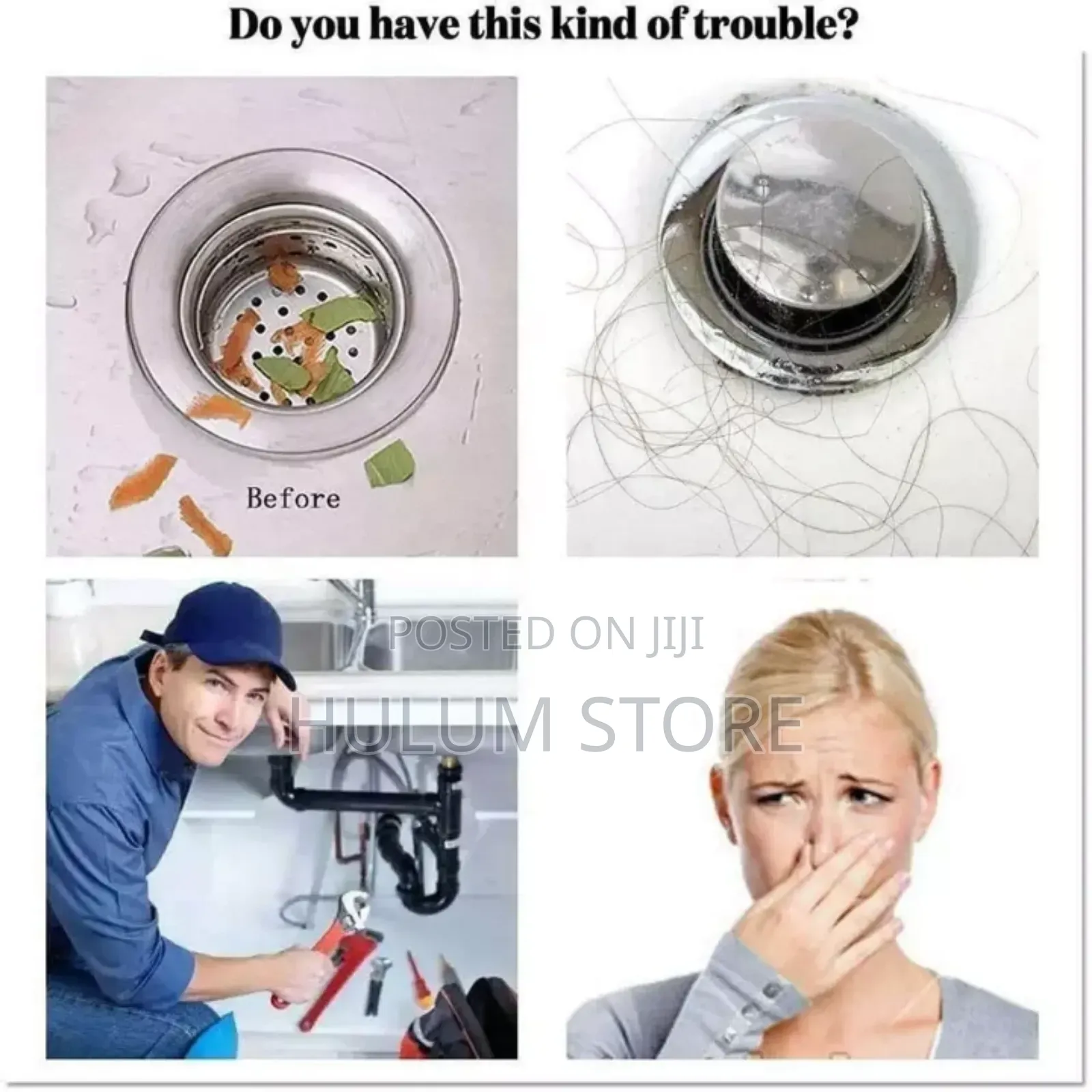Flex Drain Stop and Hair Catcher