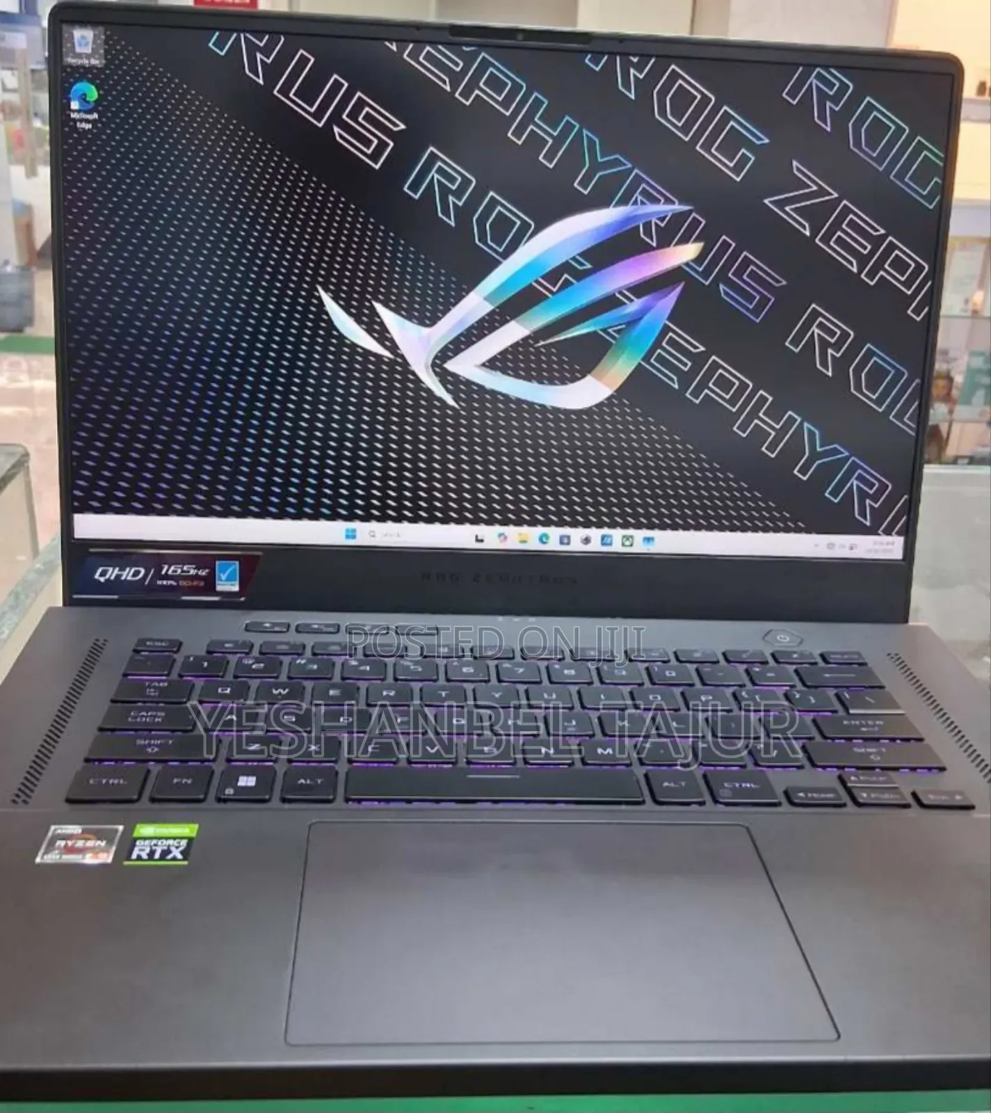 New Laptop Asus ROG Zephyrus G15 16GB AMD Ryzen 9 SSD 512GB