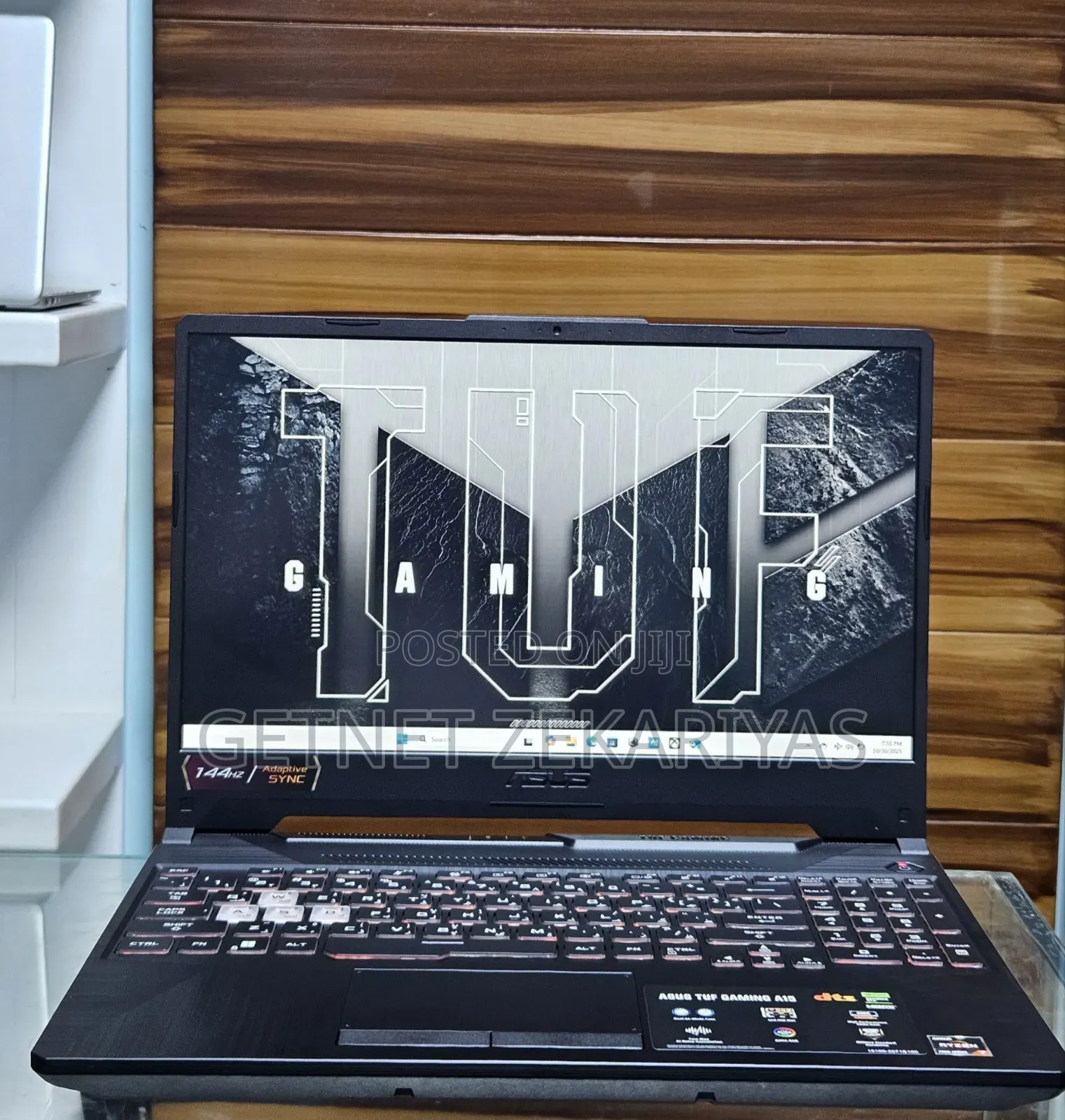 New Laptop Asus TUF Gaming A15 8GB AMD Ryzen 7 SSD 512GB