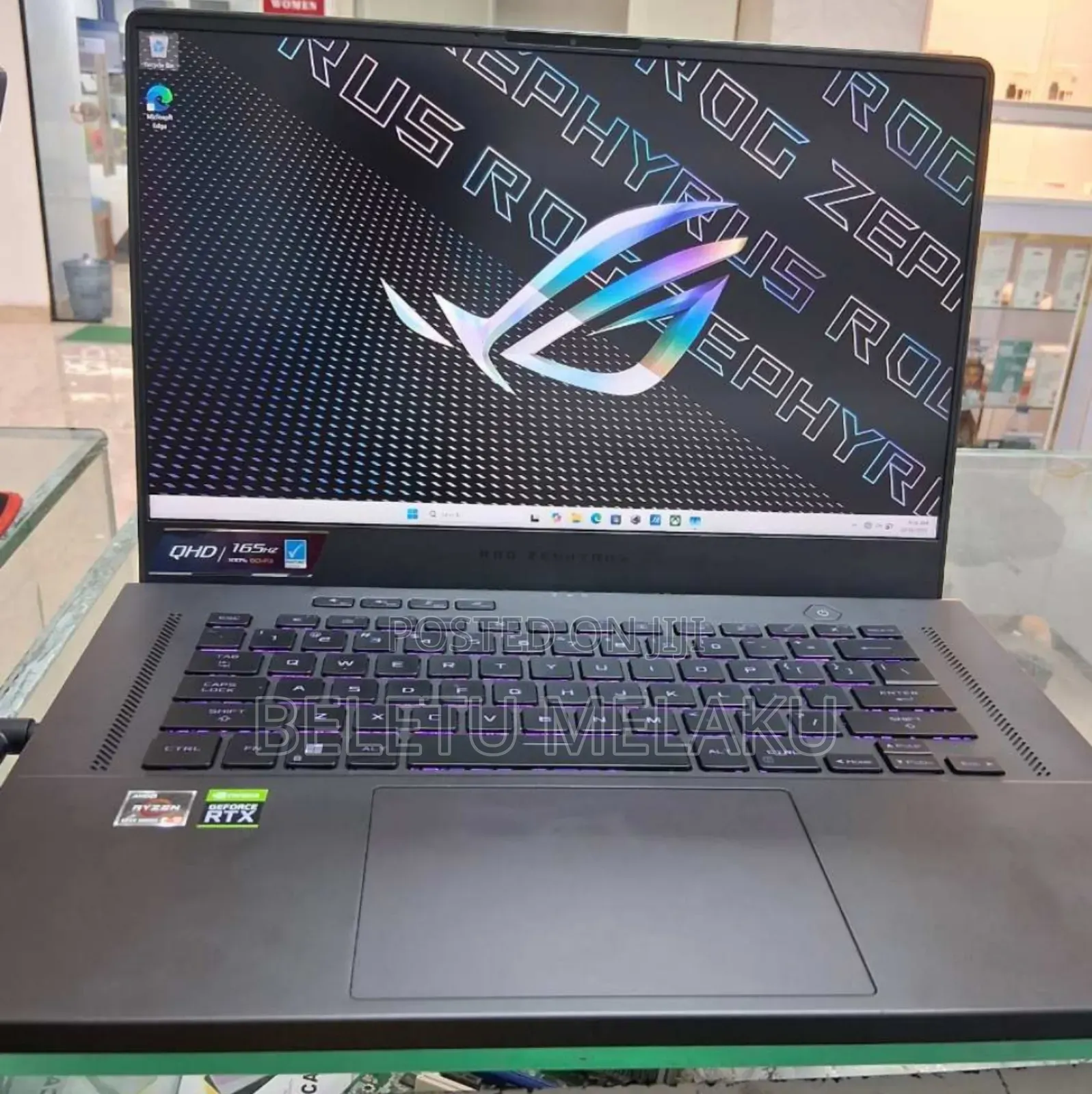 New Laptop Asus ROG Zephyrus G16 16GB Intel Core I9 SSD 512GB