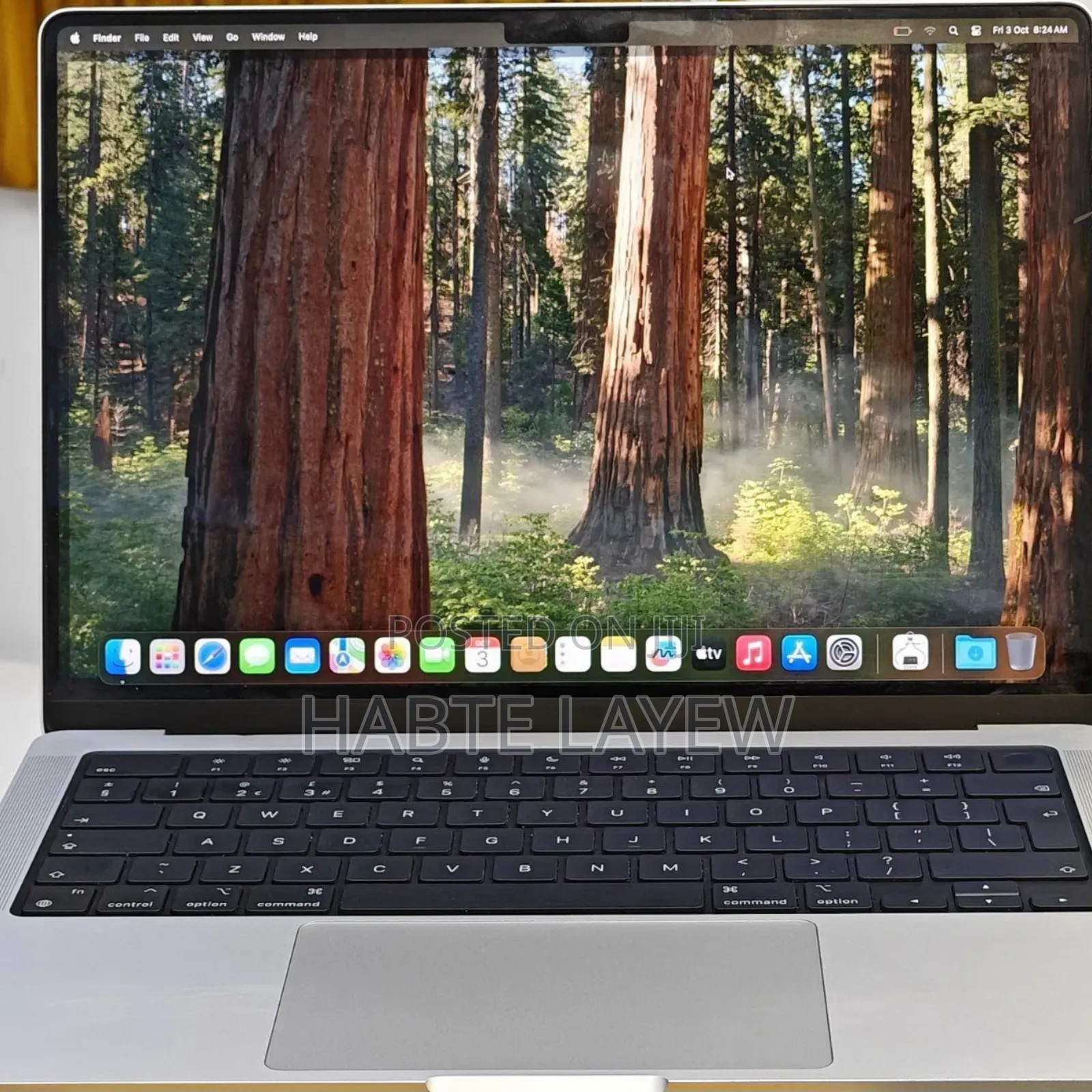New Laptop Apple MacBook Pro M1 16GB Apple M1 Pro SSD 1T