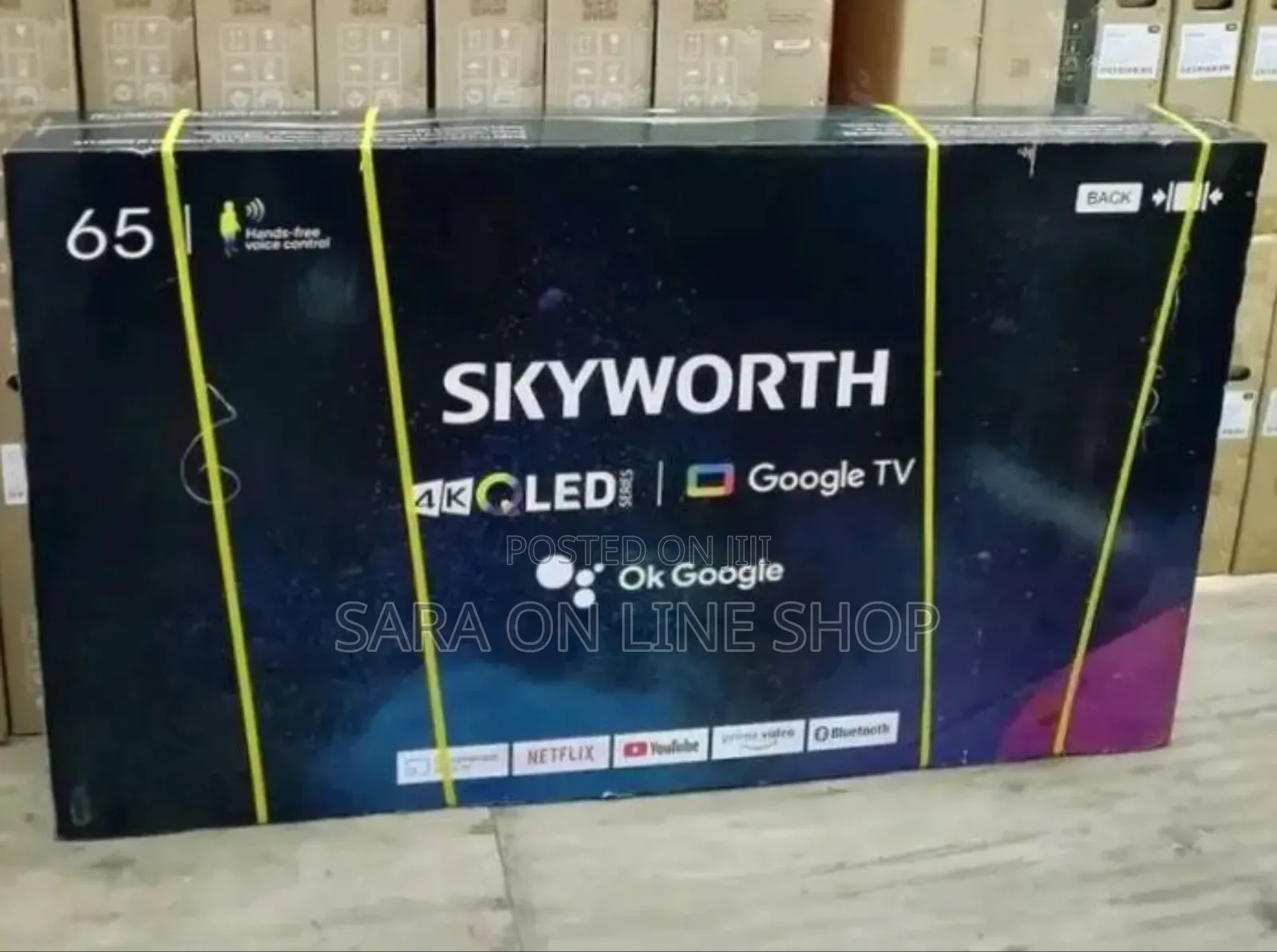 ◇◇Sky Worth 65" Qled Tv ♤New Brand Free Delivery