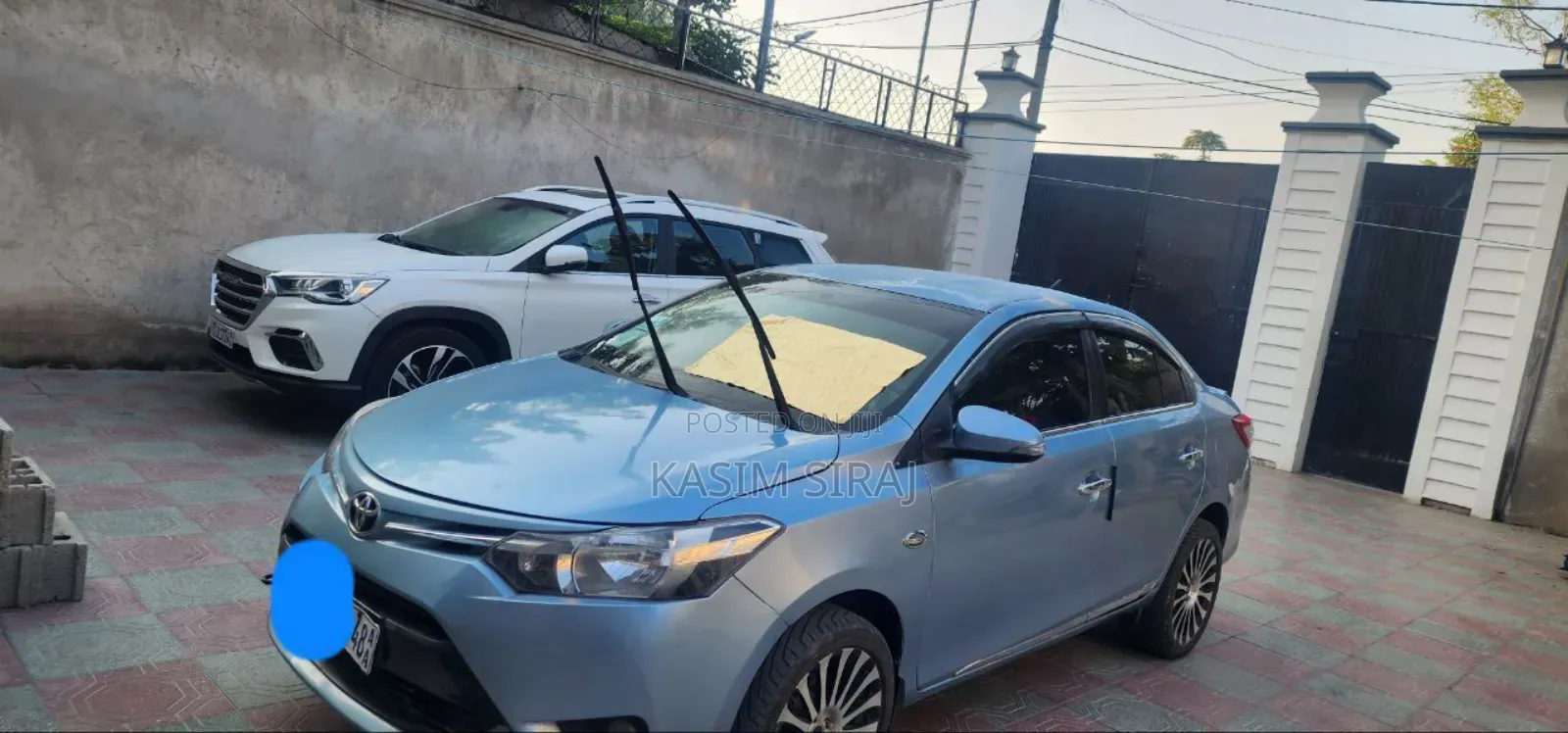 Toyota Yaris L Hatchback 5dr 2014 Blue