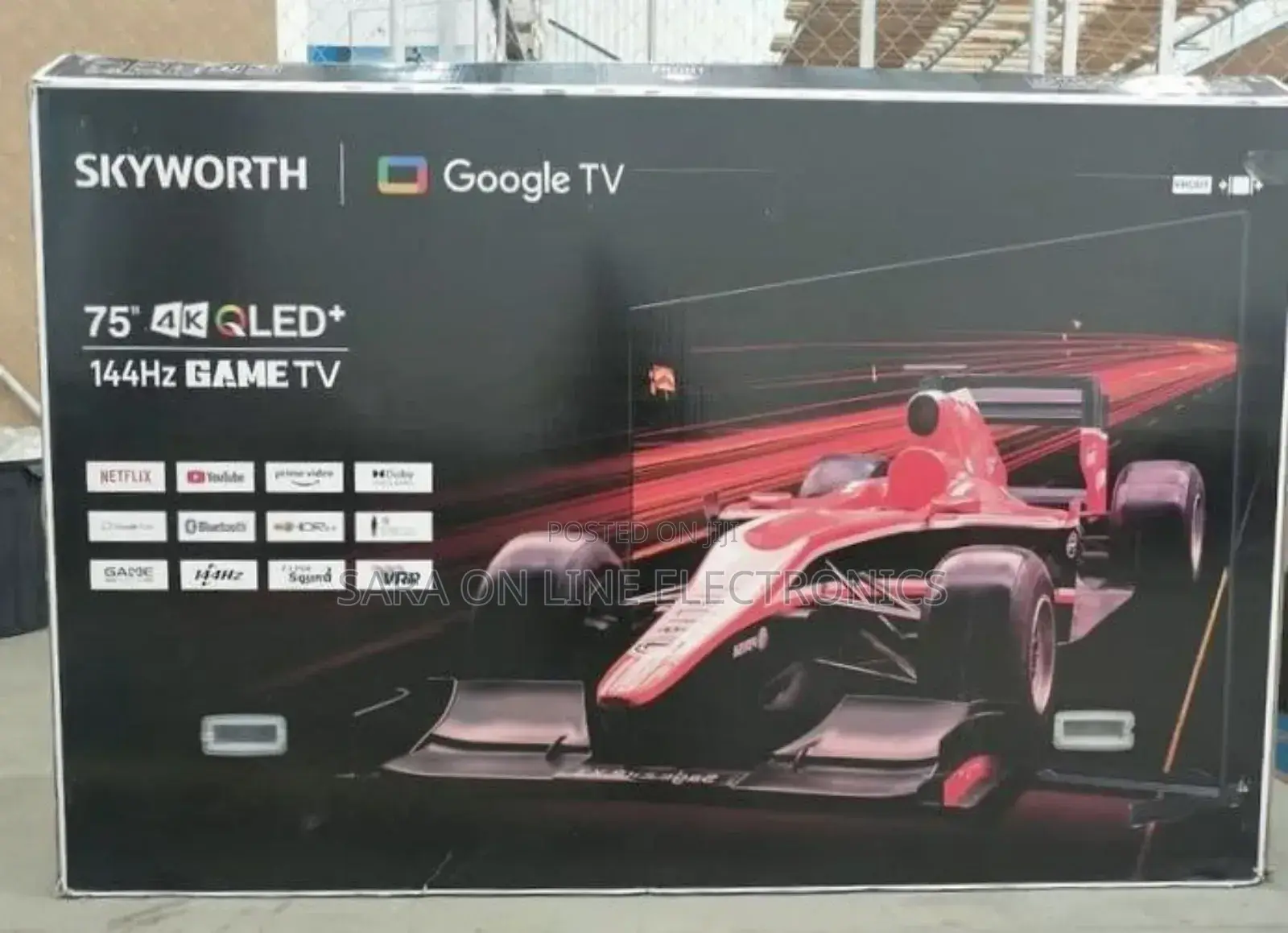 ♤◇Sky Worth 75" Qled Tv ◇New Model Free Delivery
