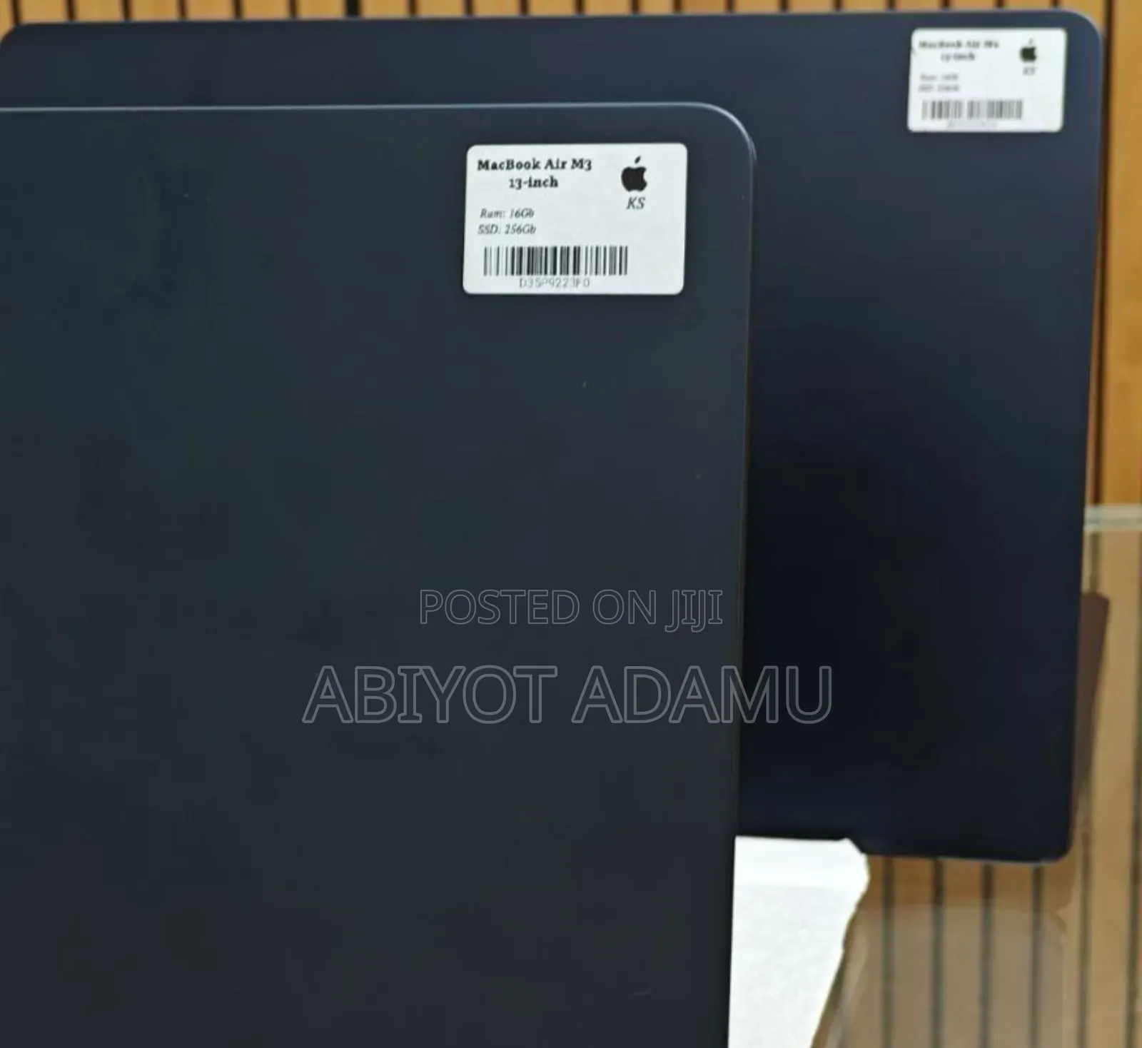 New Laptop Apple MacBook Air 2024 M3 15-Inch 16GB Apple M3 SSD 256GB