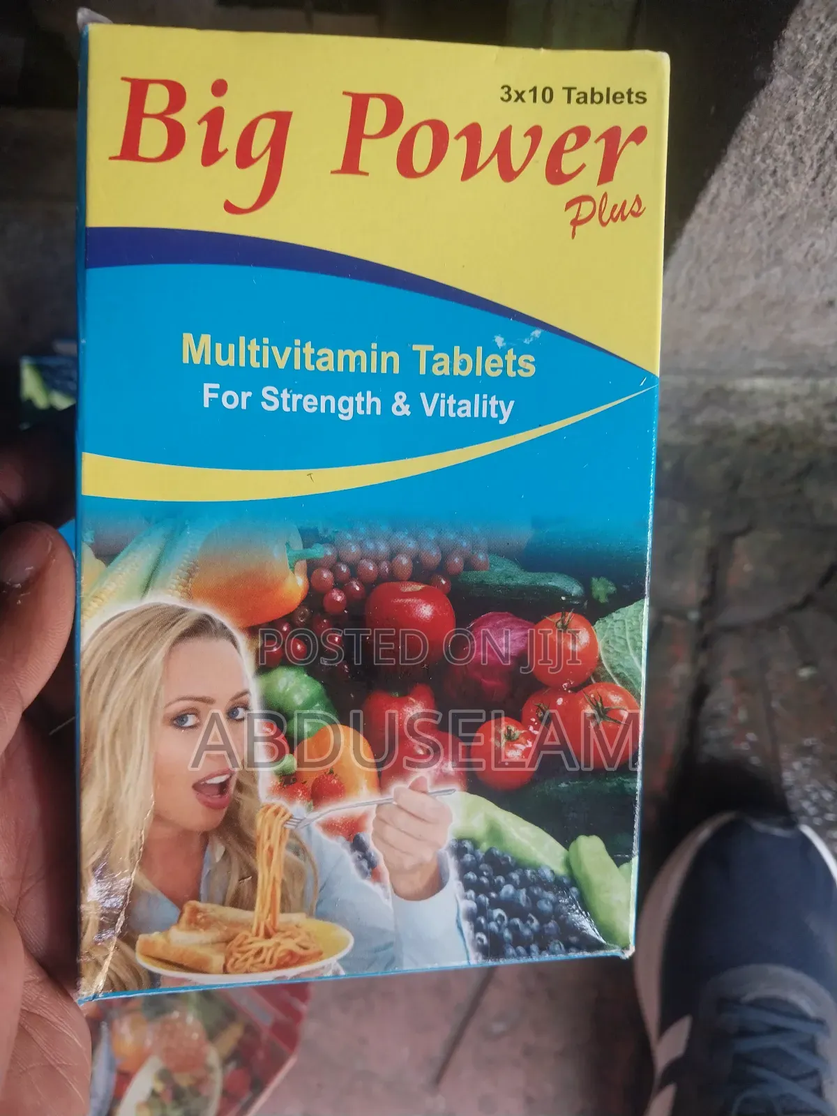 Big Power Plus Multivitamin አንድ Mineral