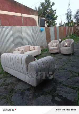 Photo - Cream One Sofa