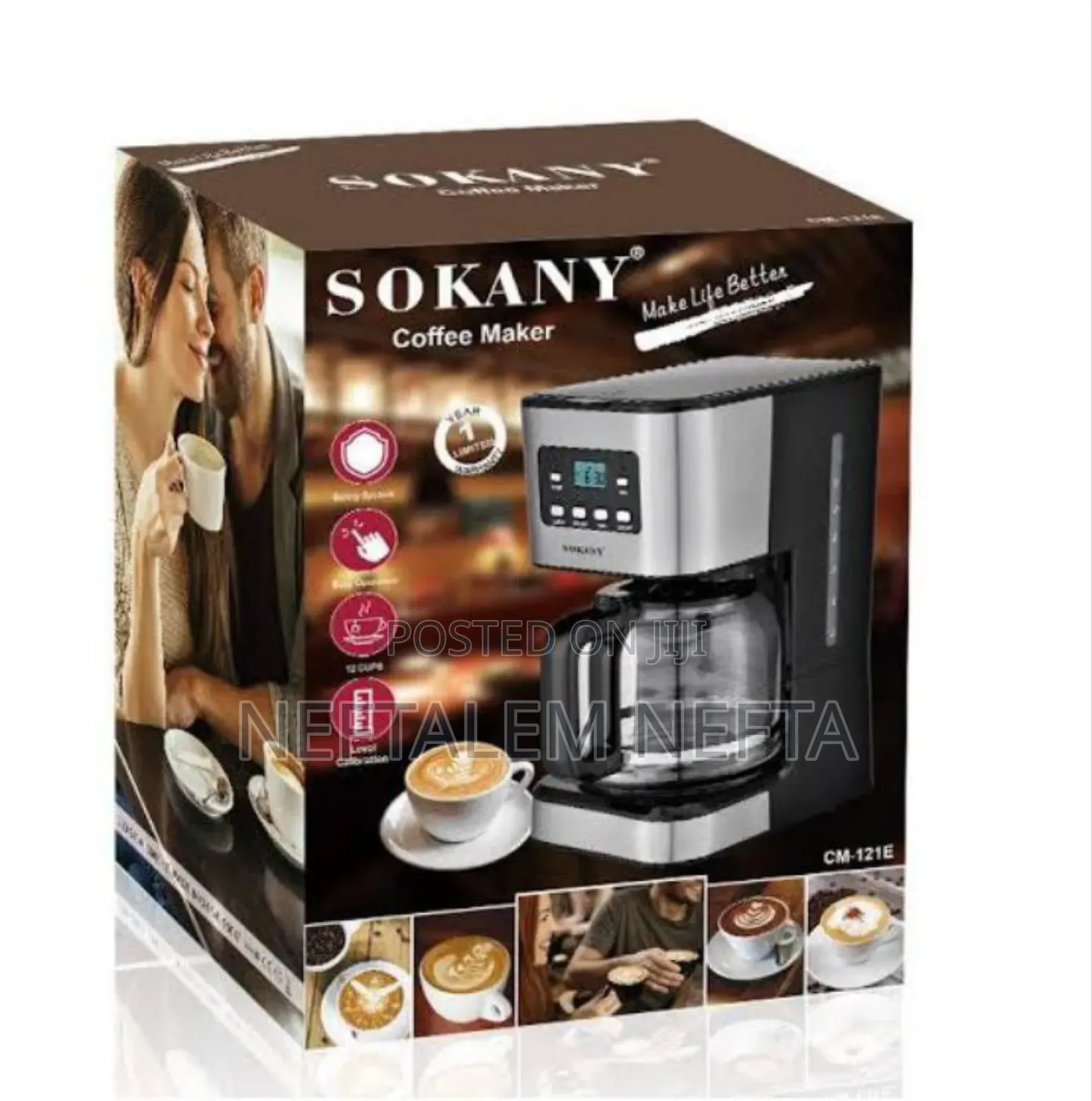 Sokany 12 Cups Coffee Maker