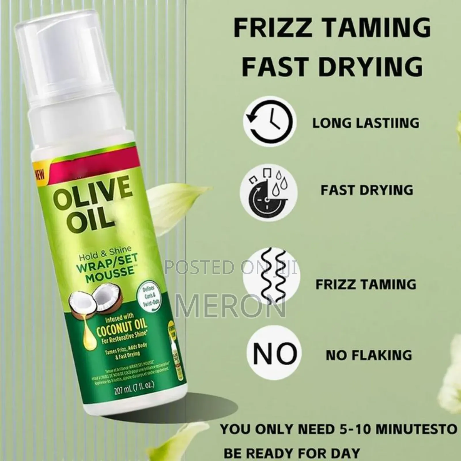 Coconut Plus Olive Oil Mousse