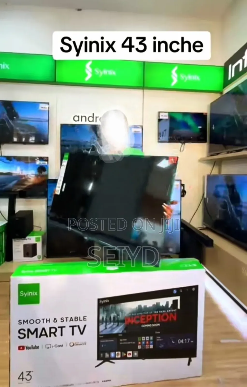 Syinix Tv 43 Inch Androyid Smart