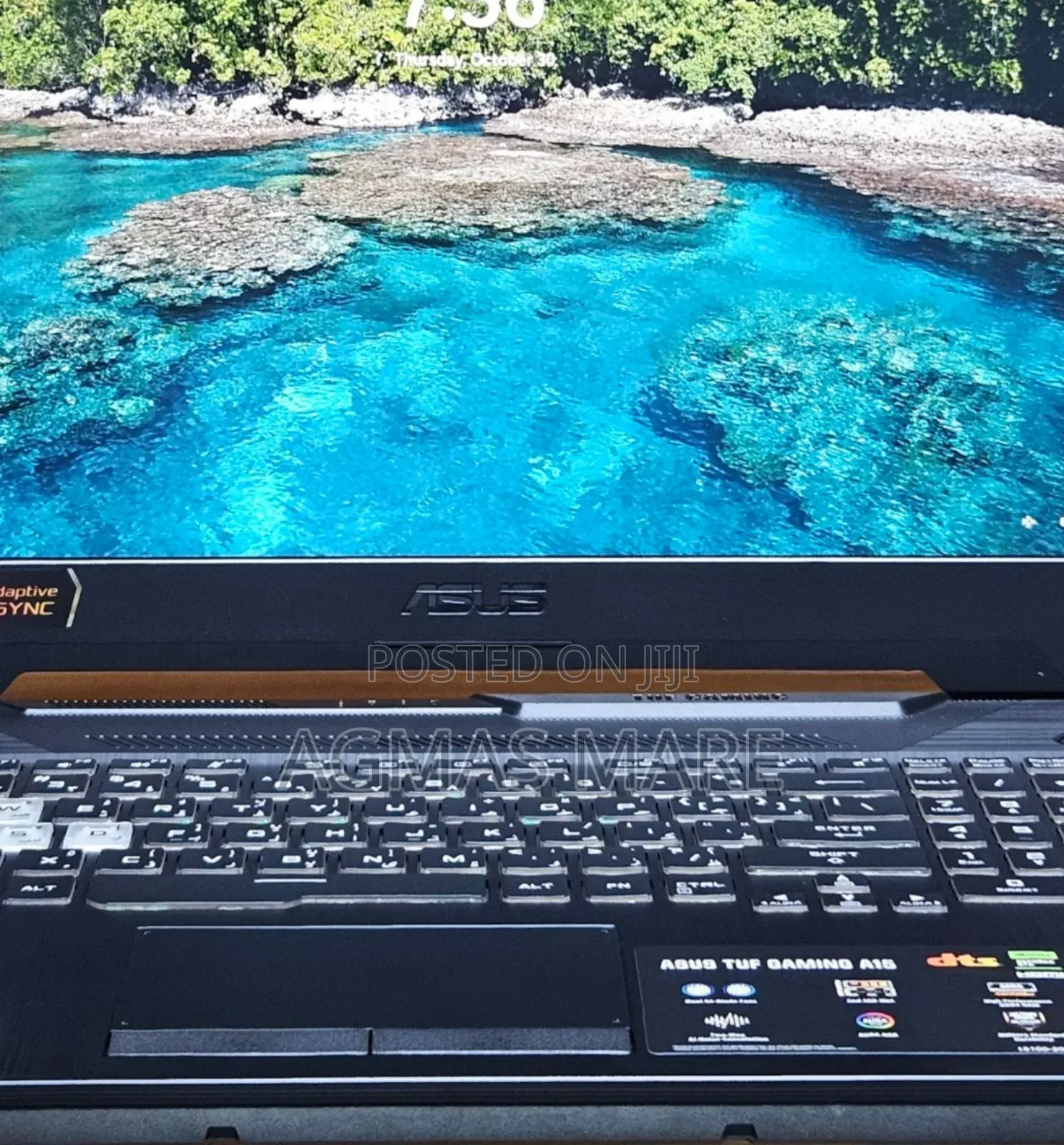 New Laptop Asus TUF Gaming A15 8GB AMD Ryzen 7 SSD 512GB