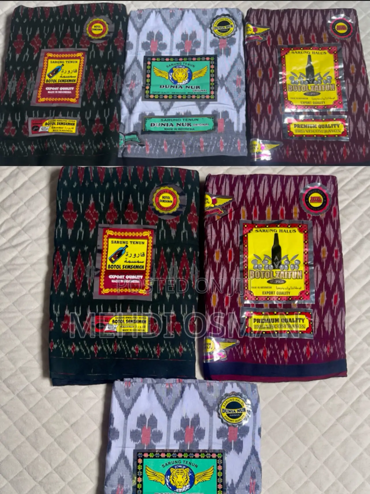 ኦርጅናል የኢንዶኔዠያ ምርት የሆነ ሽርጥ