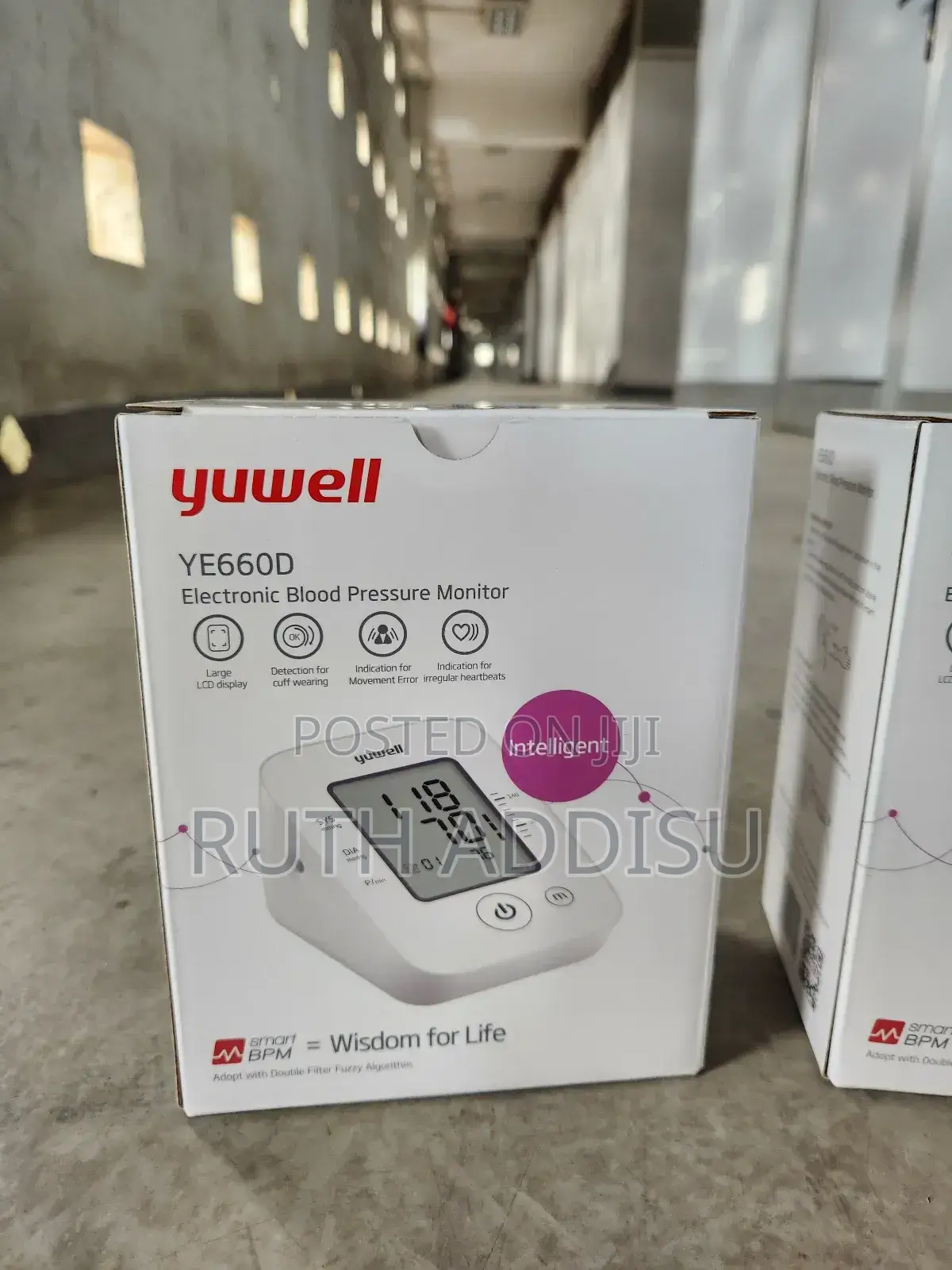 Yuwell Blood Pressure Monitor字母packed Brand New Digital Bp Monitor