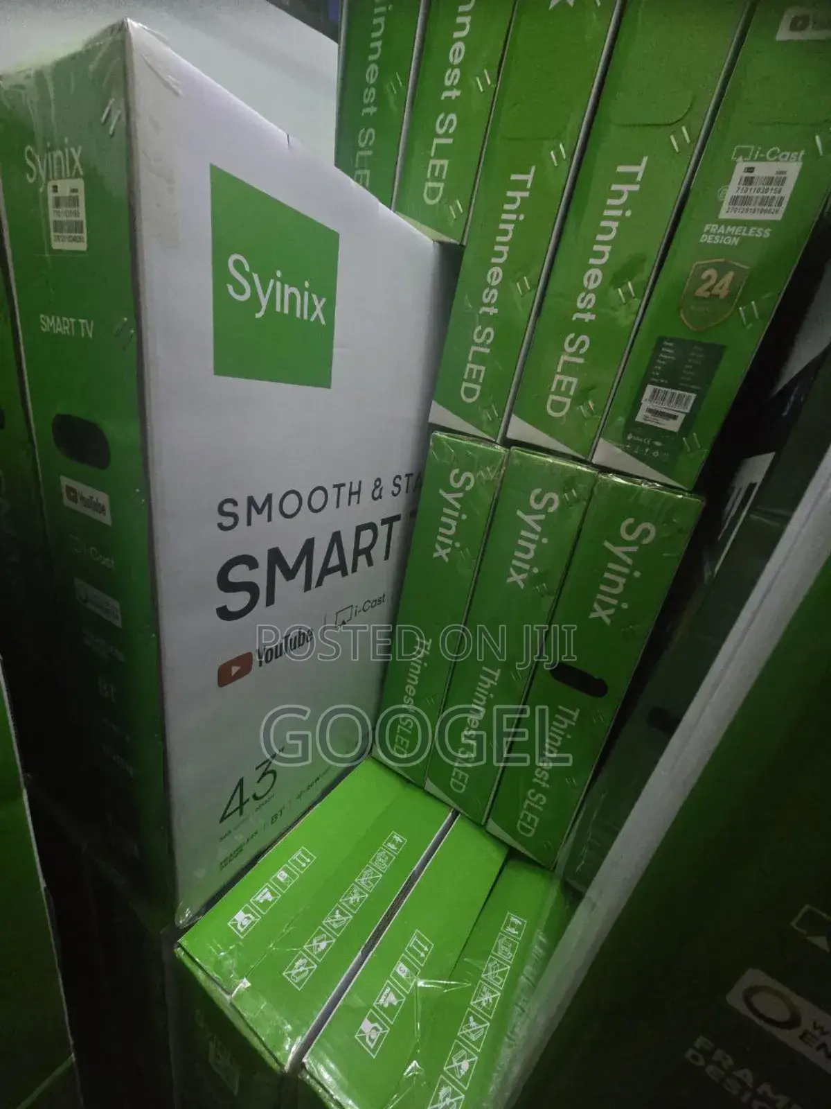 Syinix 43"Inch Frameless Tv Syinix