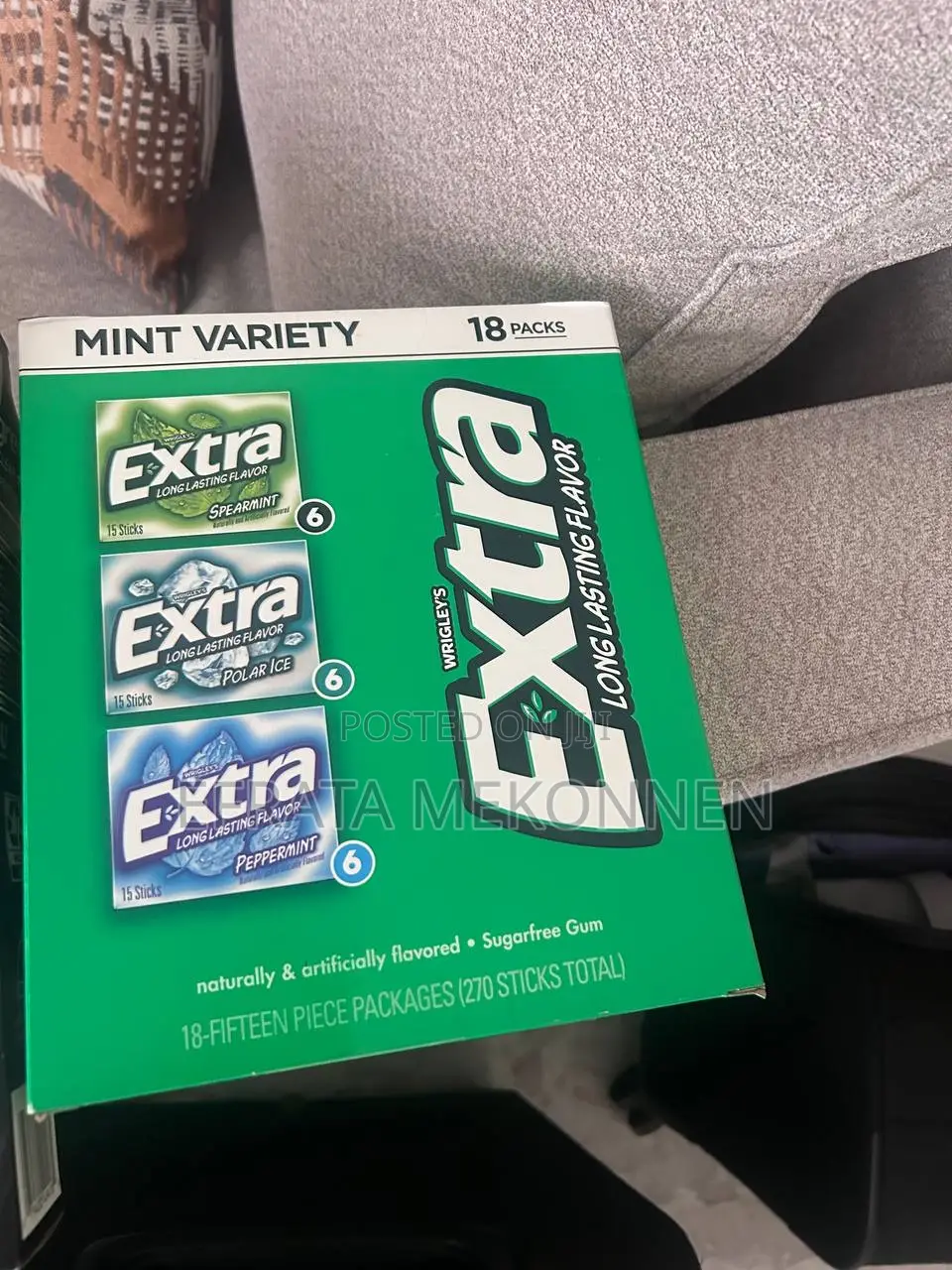 Extra Long Lasting Flavor Gum